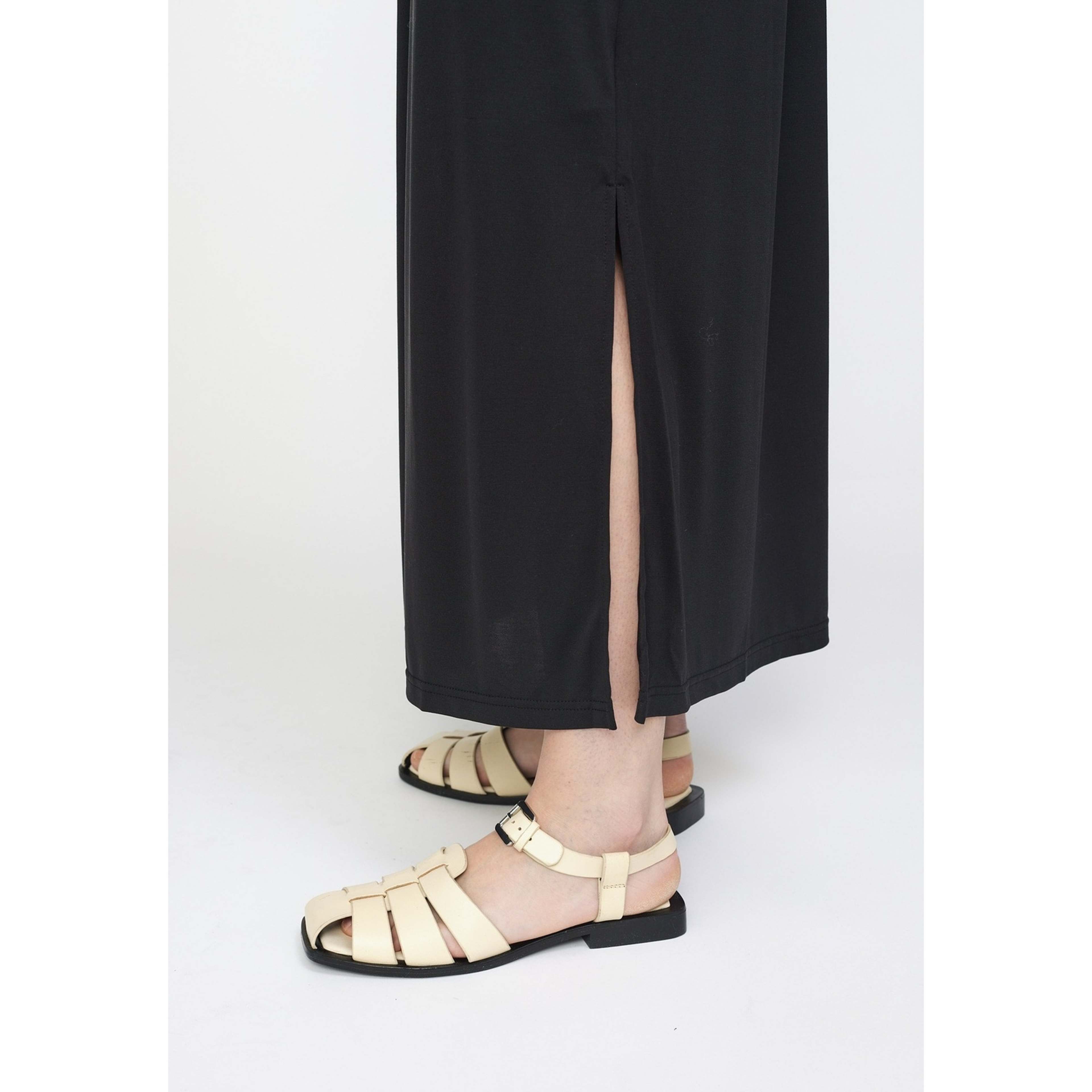 Srella Midi Dress - Black