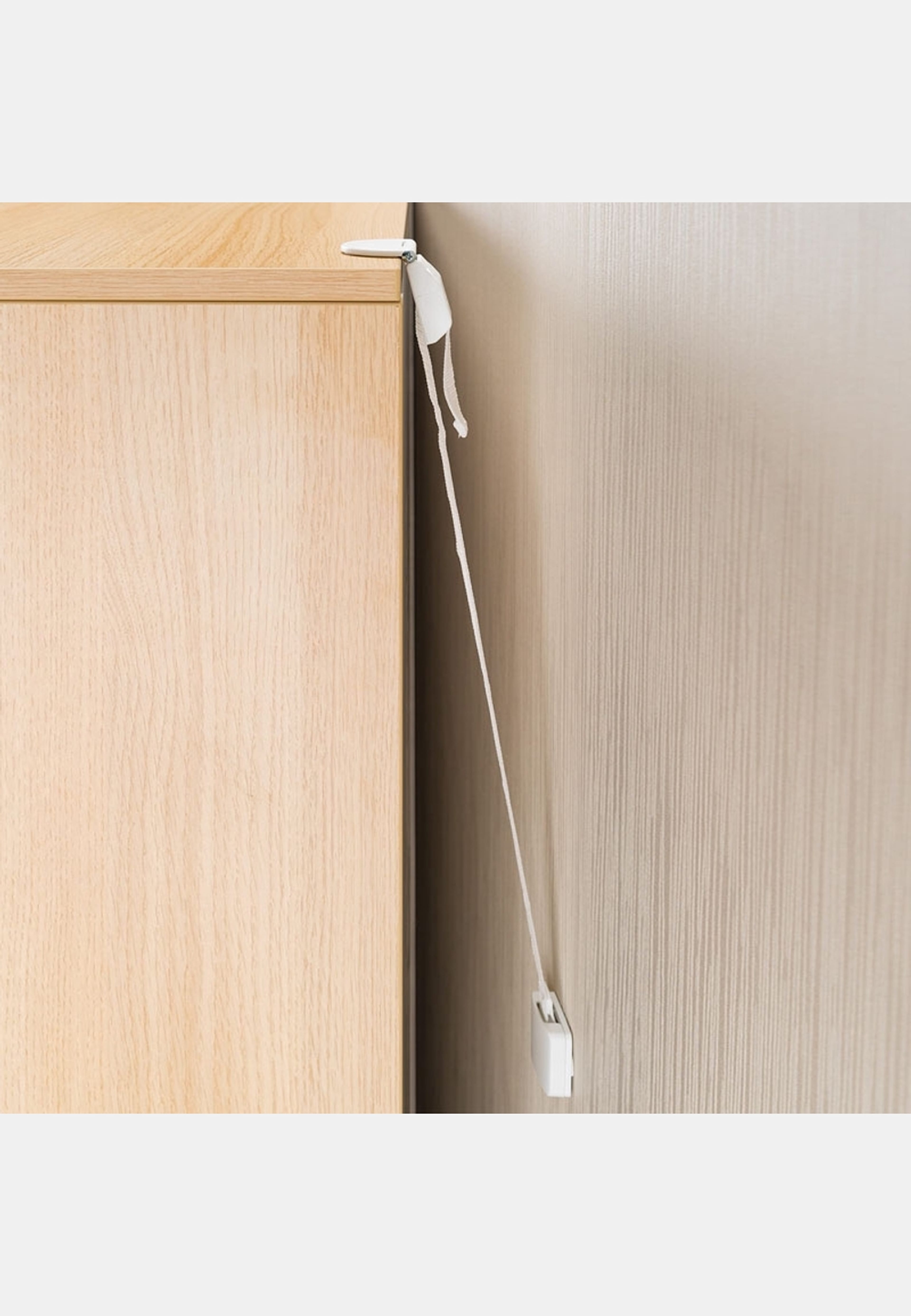 Möbelankare Safetystrap Malte Homesafety, från HomeSafety, i färgen white. Klicka för att öppna bilden i stort format