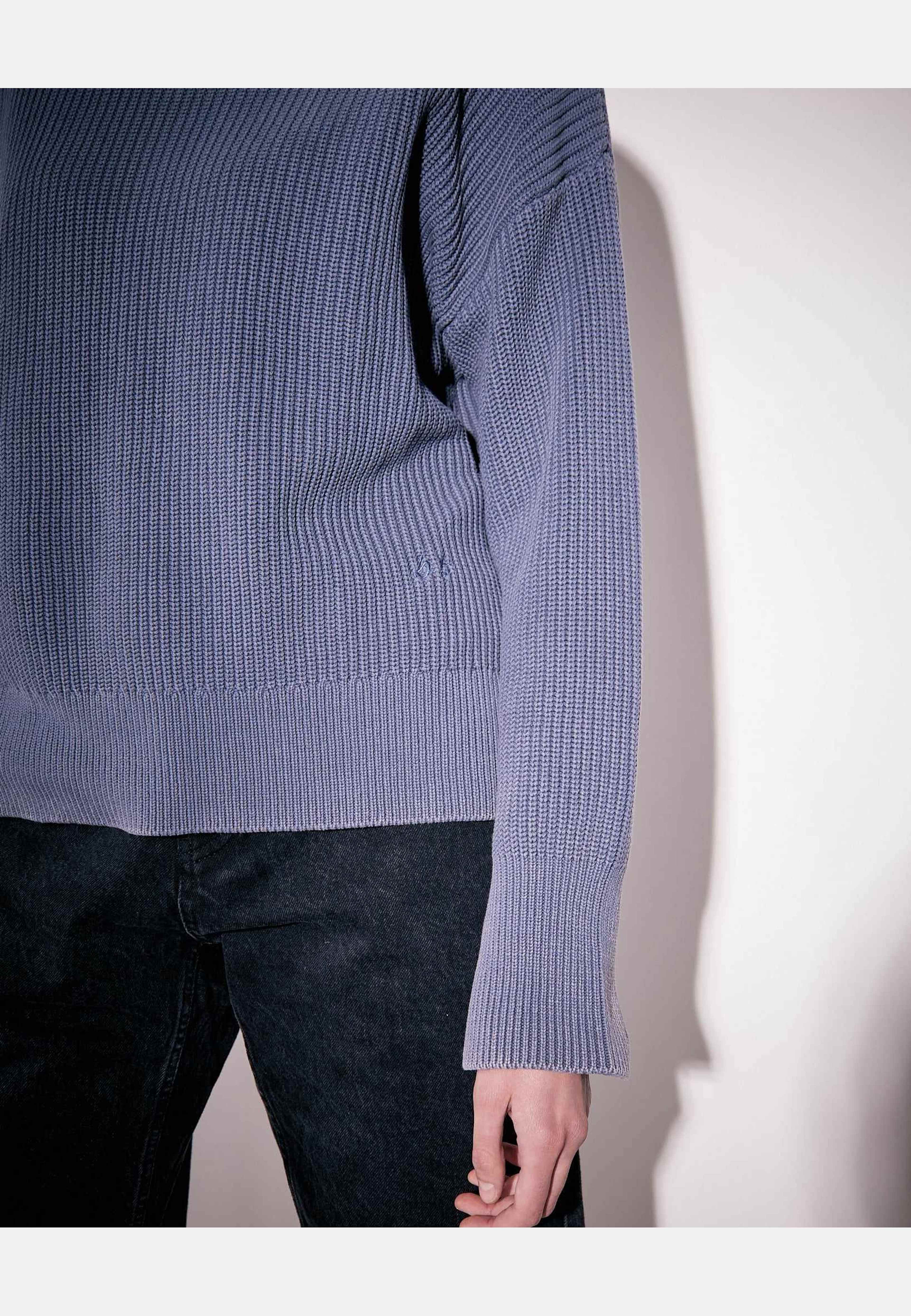 Sage Dusty Blue, från Brixtol Textiles, i färgen dusty blue. Klicka för att öppna bilden i stort format