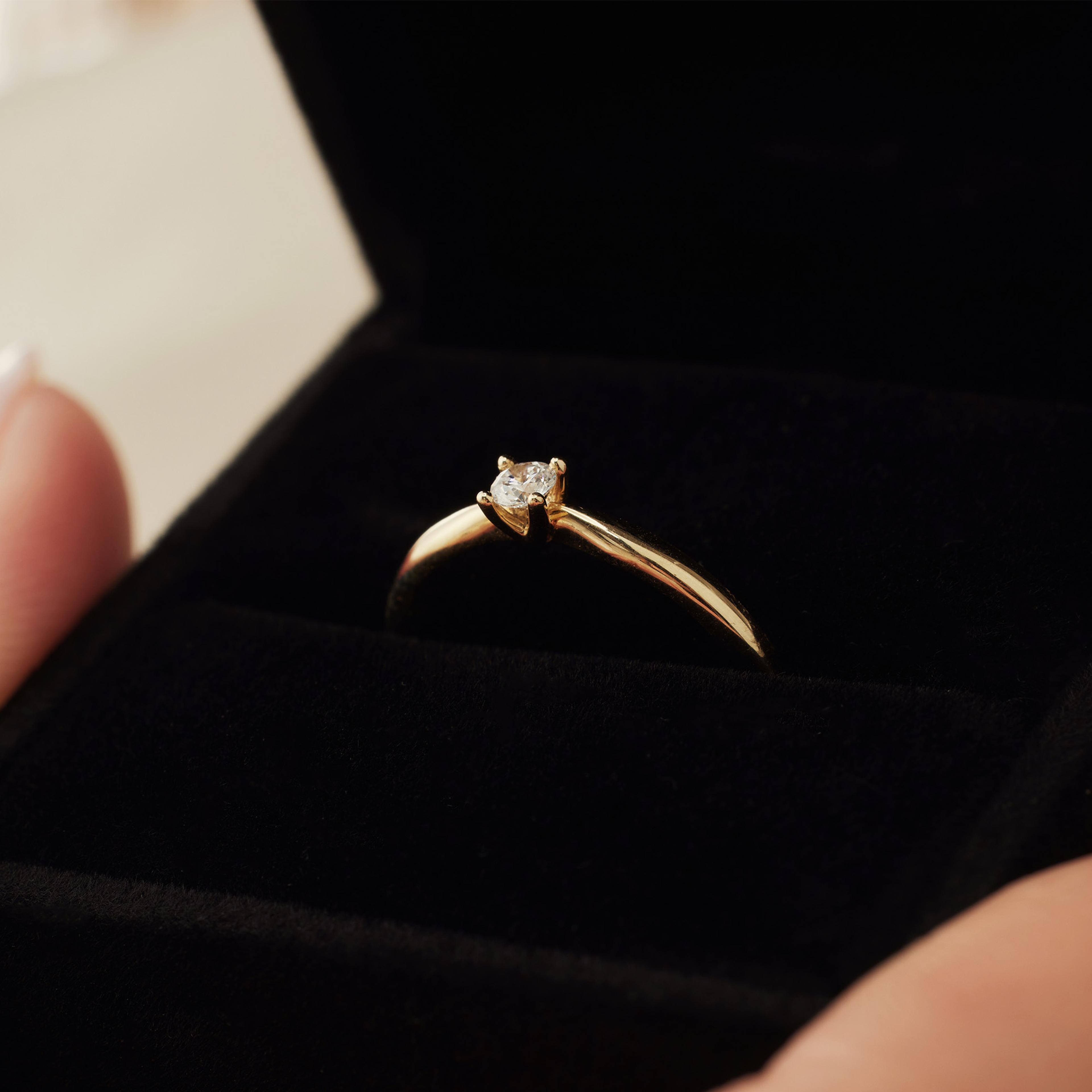 De La Paix 14 Karat Guld Ring