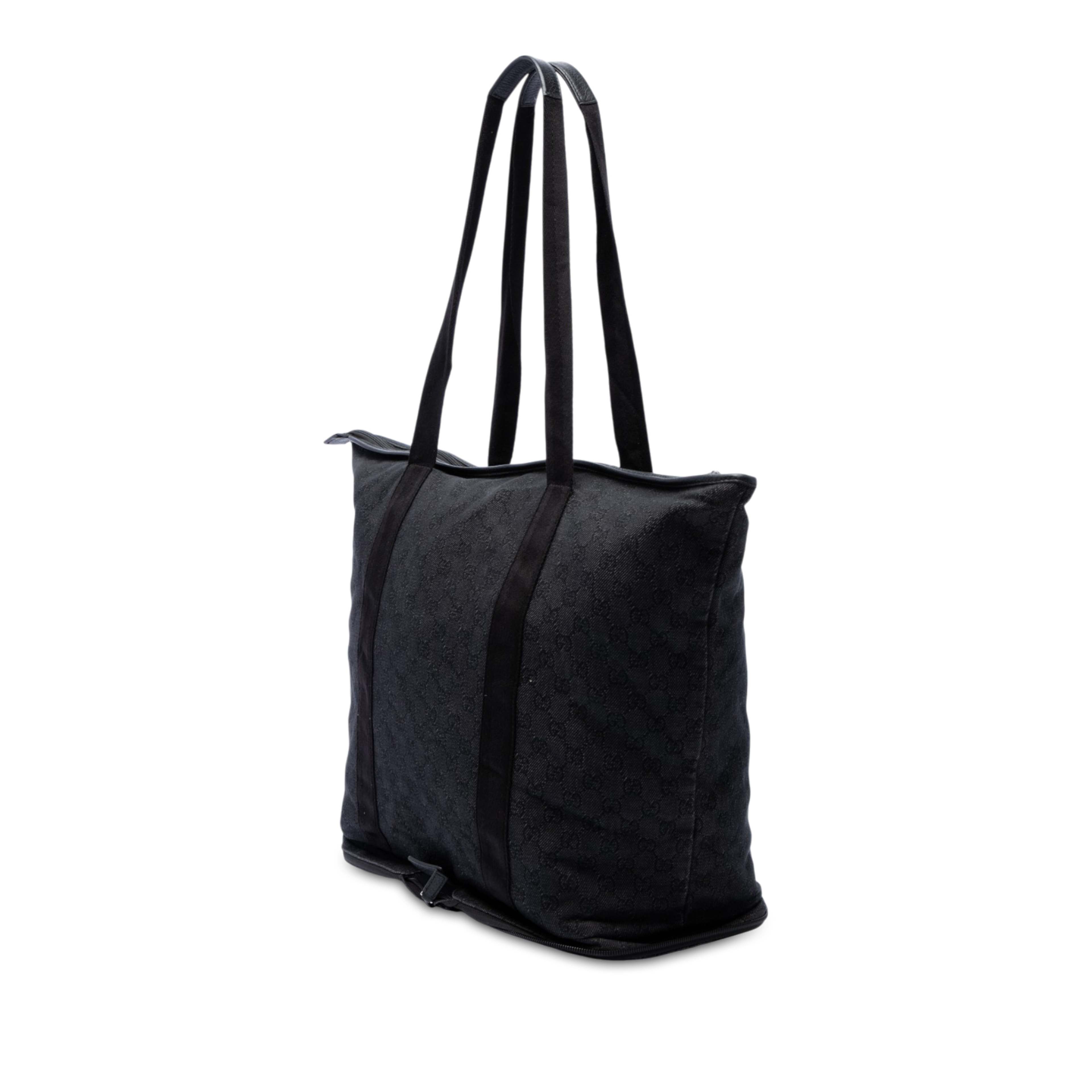Gucci Gg Denim Tote, från Luxclusif, i färgen svart. Klicka för att öppna bilden i stort format