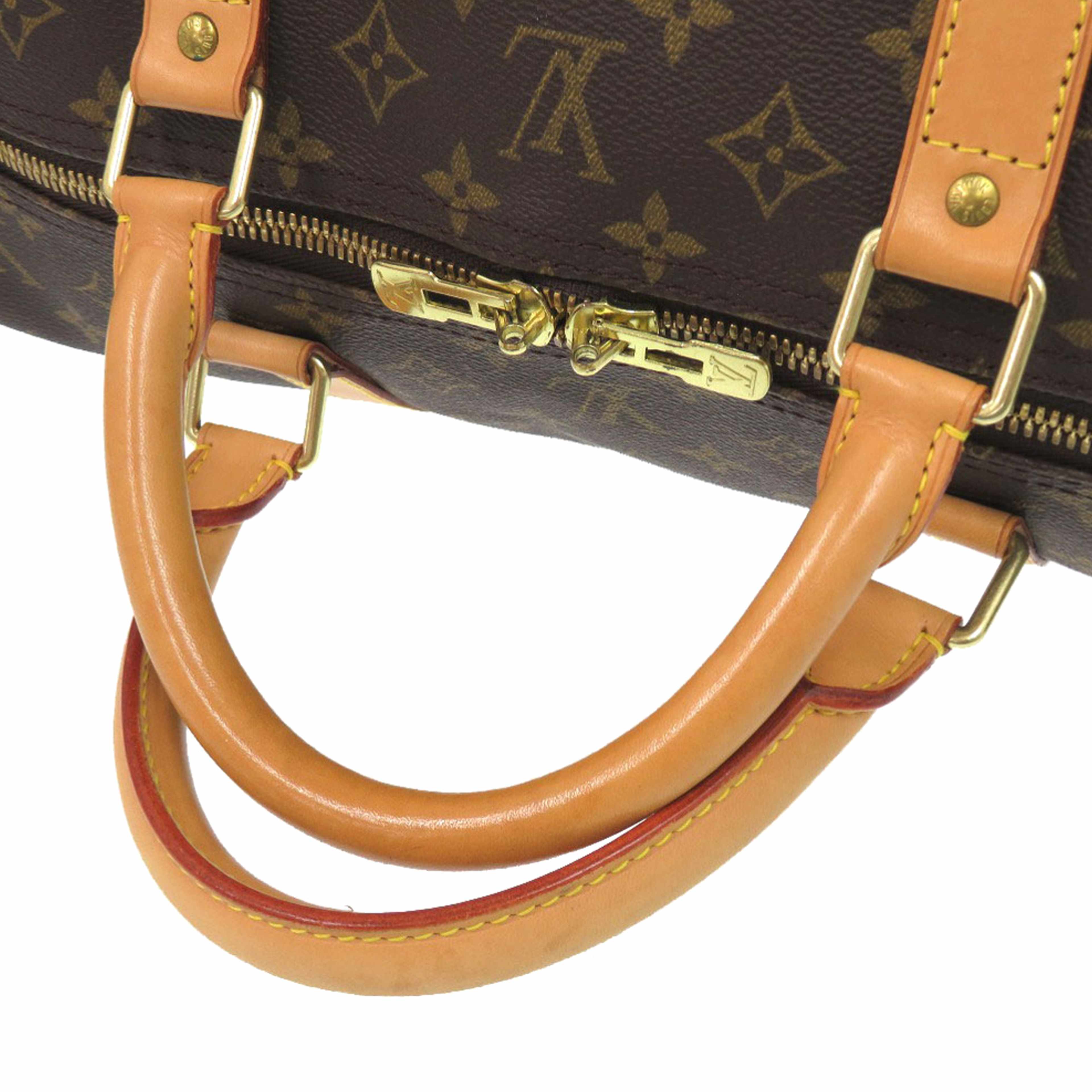 Louis Vuitton Monogram Keepall Bandouliere 60, från Luxclusif, i färgen brun. Klicka för att öppna bilden i stort format