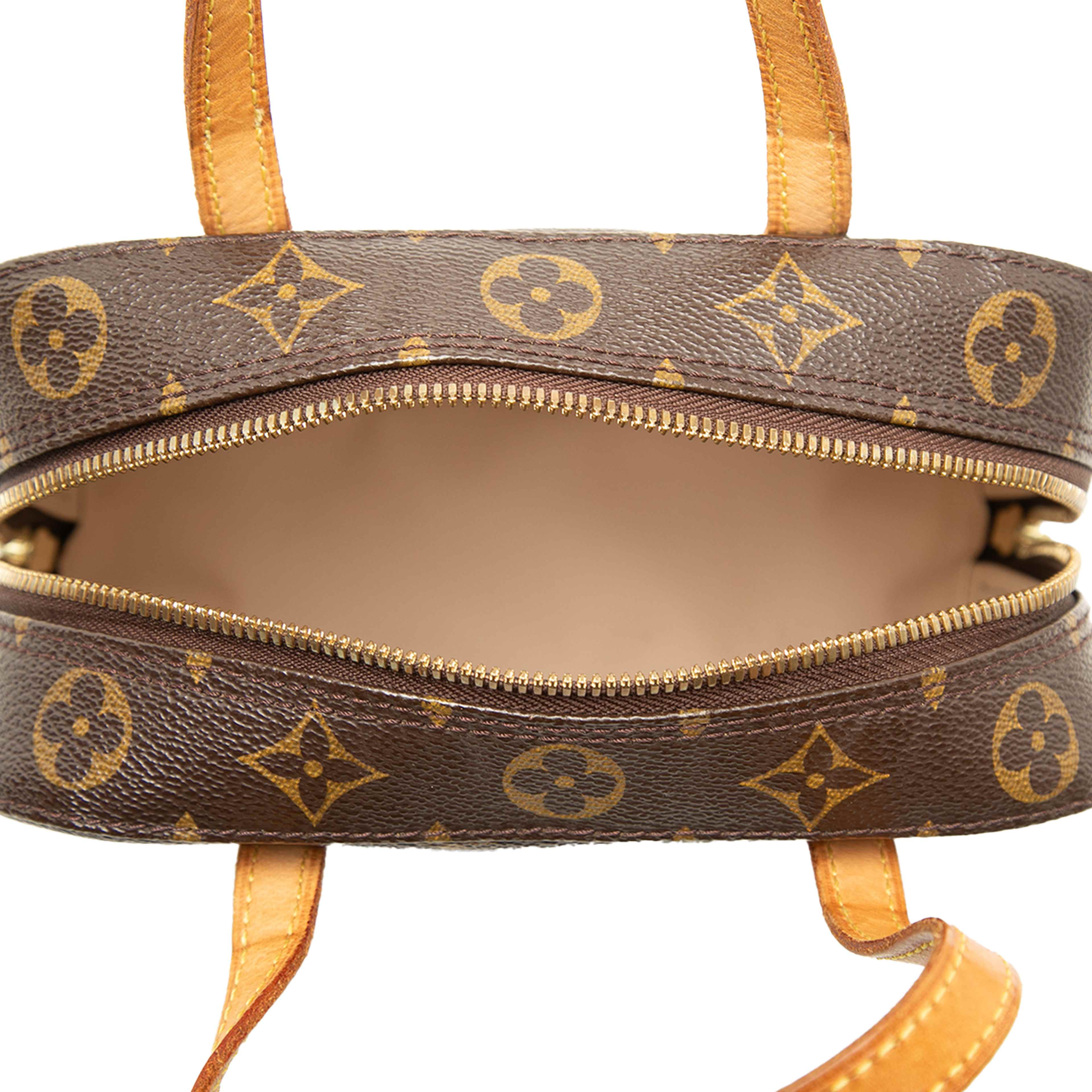 Louis Vuitton Monogram Spontini, från Luxclusif, i färgen brun. Klicka för att öppna bilden i stort format