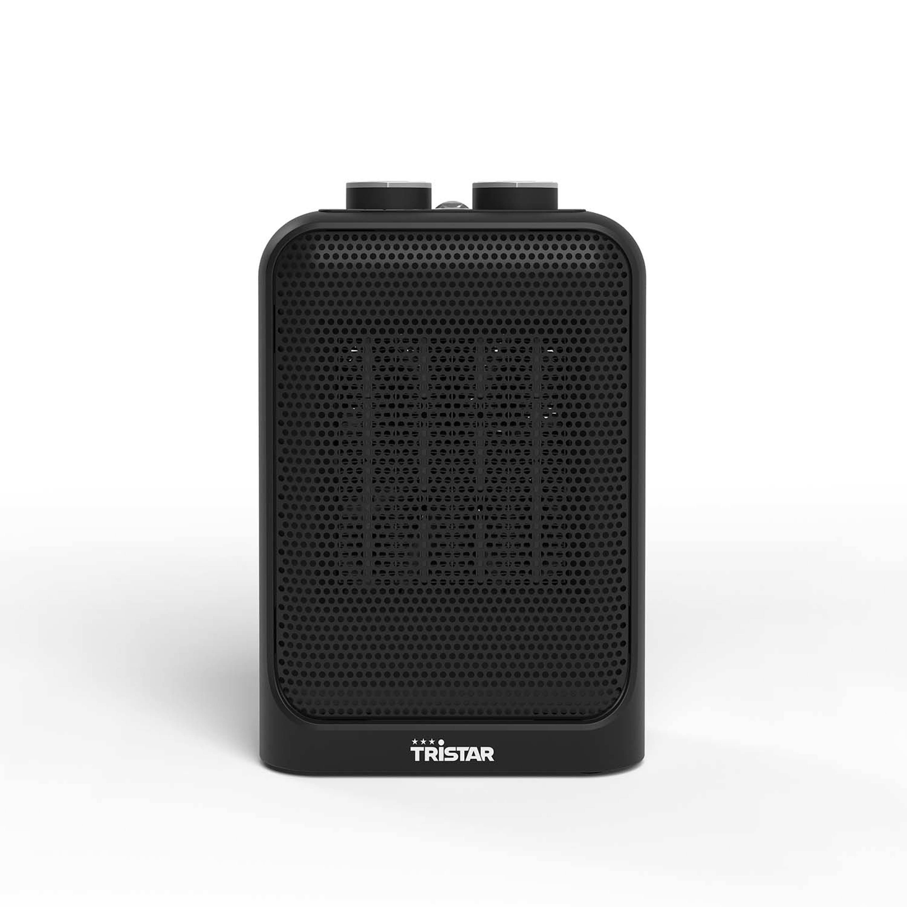 Värmefläkt Keramisk Termostatstyrd 1500w - Ka-5205, från Tristar, i färgen svart. Klicka för att öppna bilden i stort format