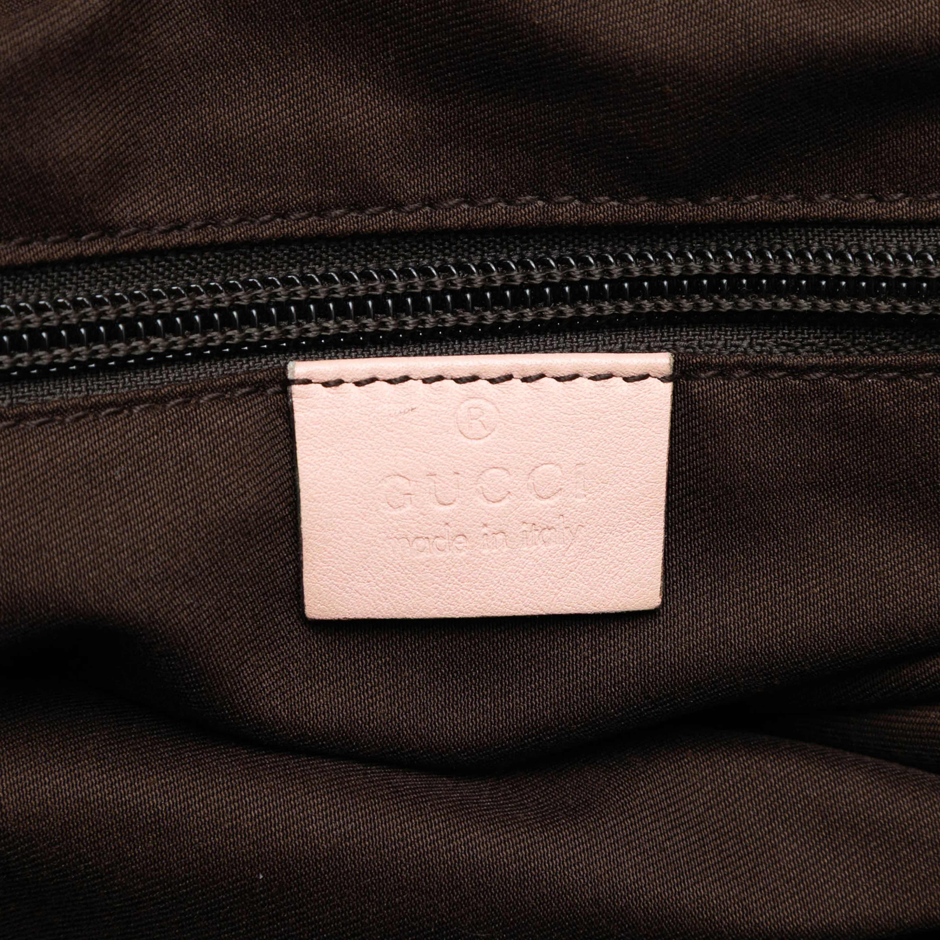 Gucci Gg Canvas Web Tote, från Luxclusif, i färgen beige. Klicka för att öppna bilden i stort format