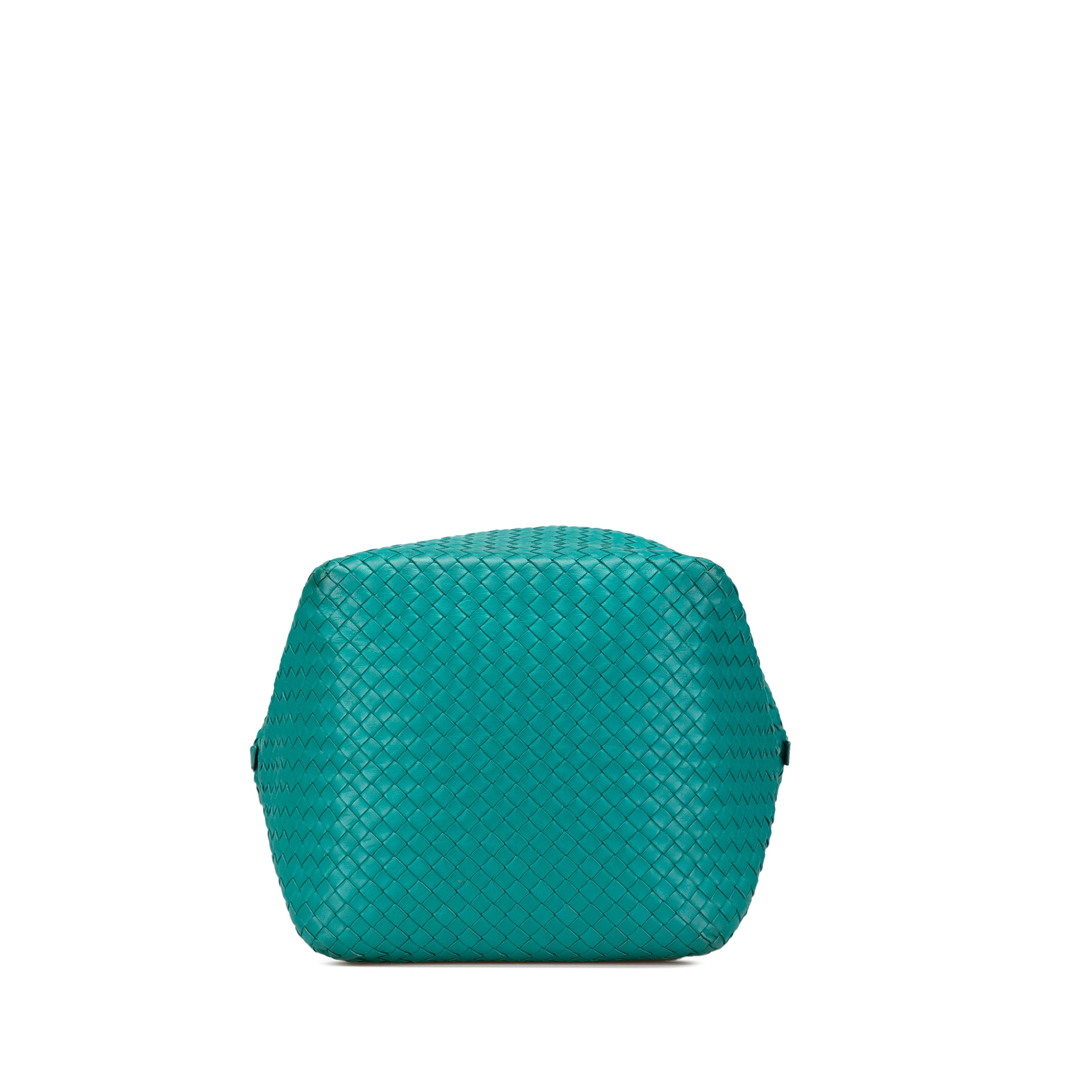Bottega Veneta Nappa Intrecciato Cube Shoulder Bag