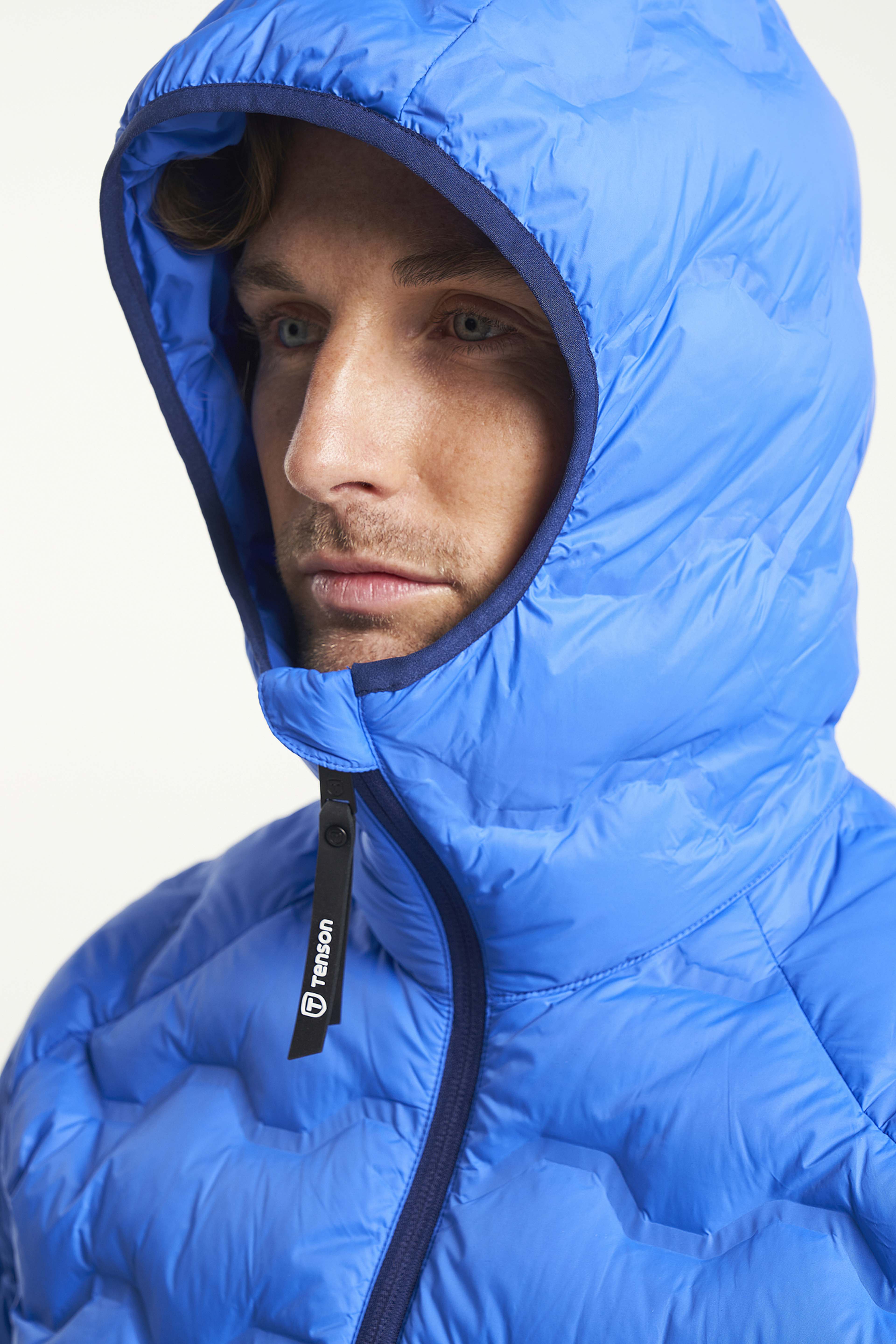 Txlite Shibui Down Jacket Men, från Tenson, i färgen blå. Klicka för att öppna bilden i stort format