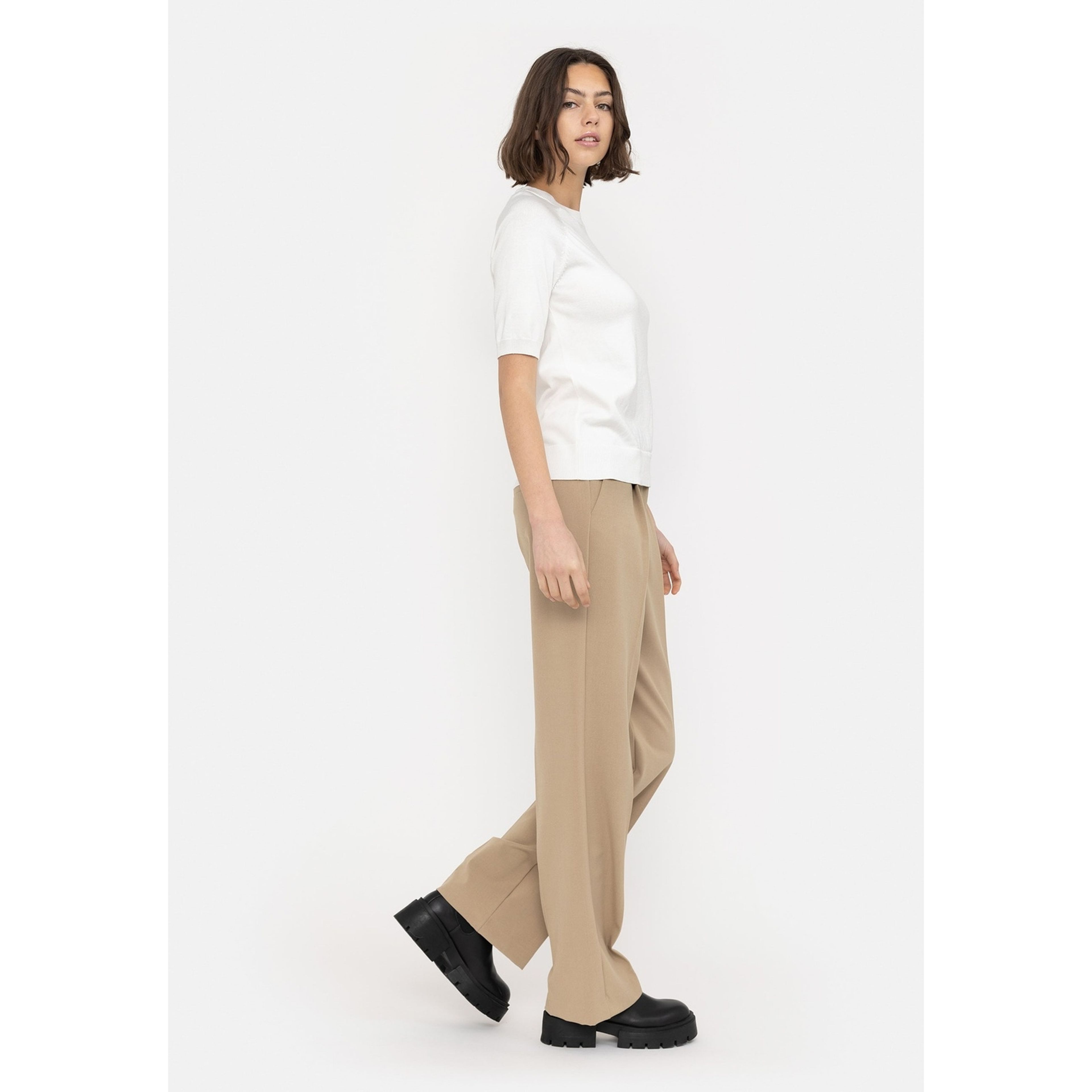 Srmarla Ss O-neck Knit