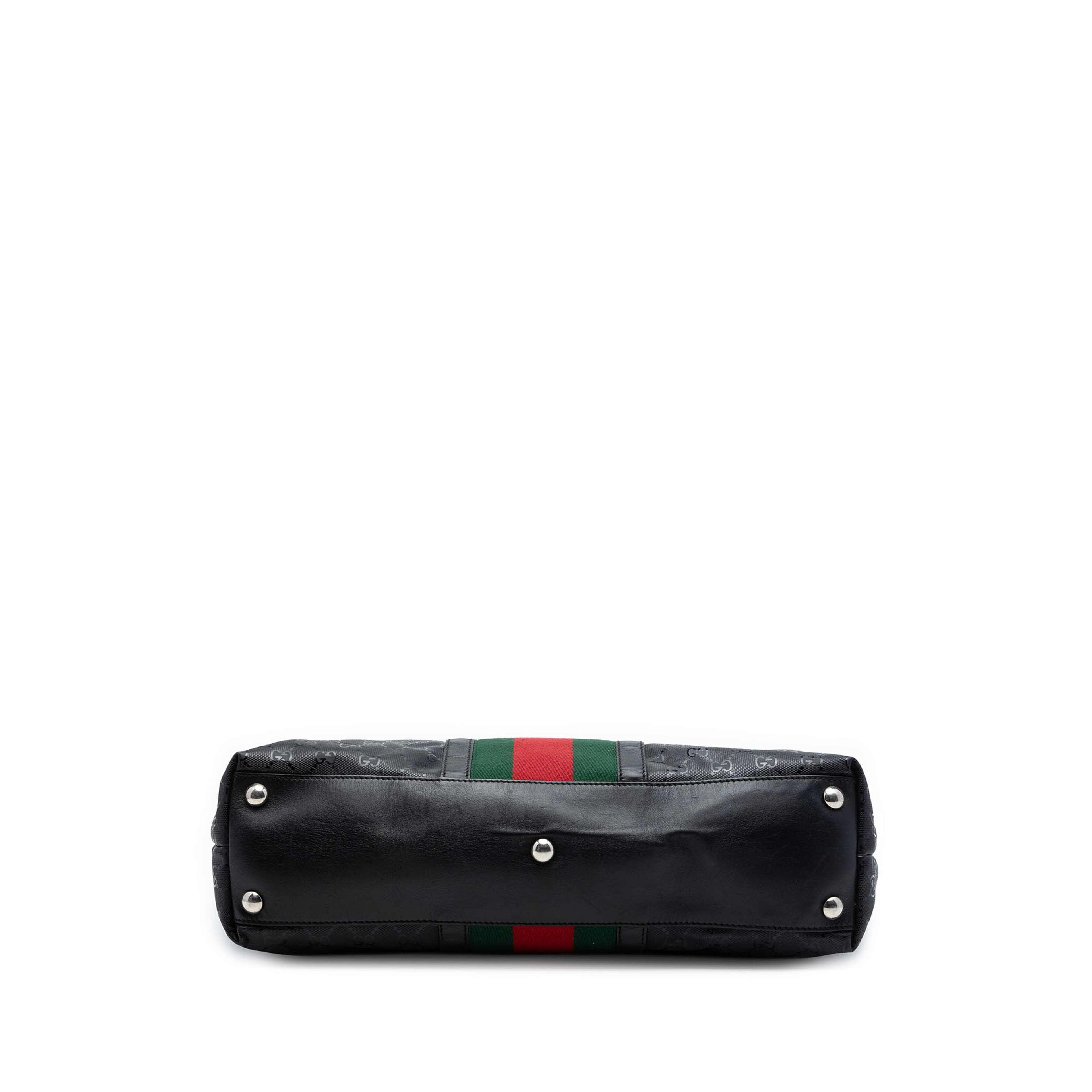 Gucci Fiat 500 Large Gg Imprime Web Tote, från Luxclusif, i färgen svart. Klicka för att öppna bilden i stort format