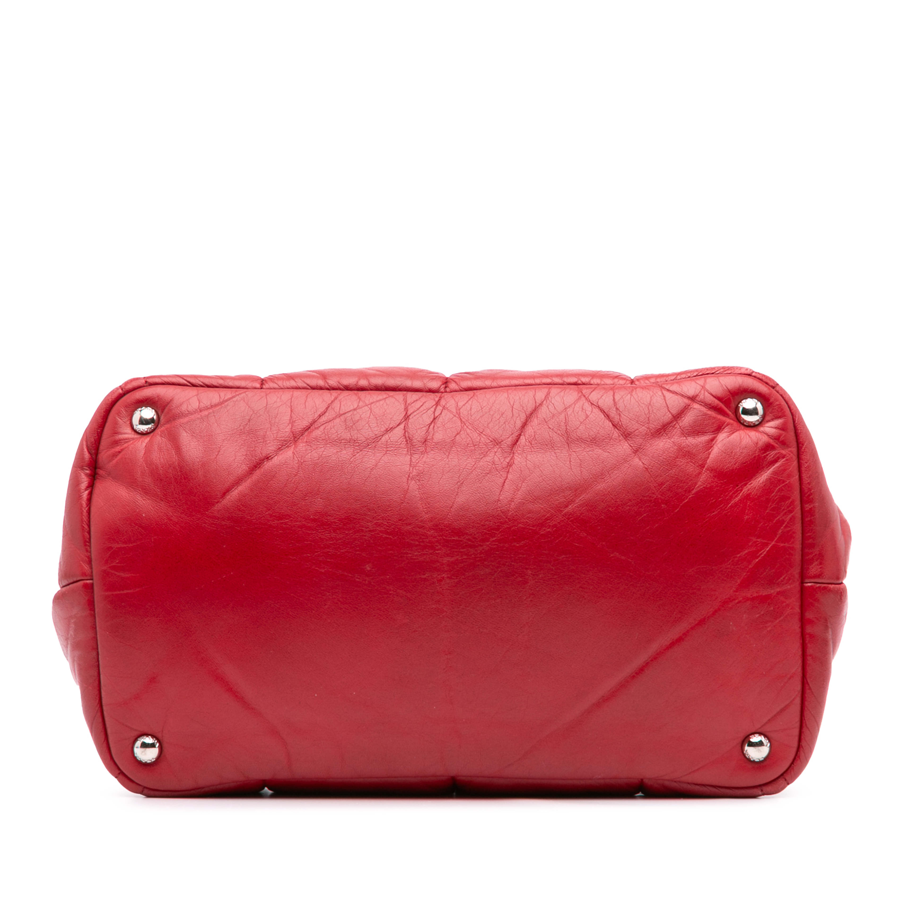 Prada Nappa Bomber Satchel