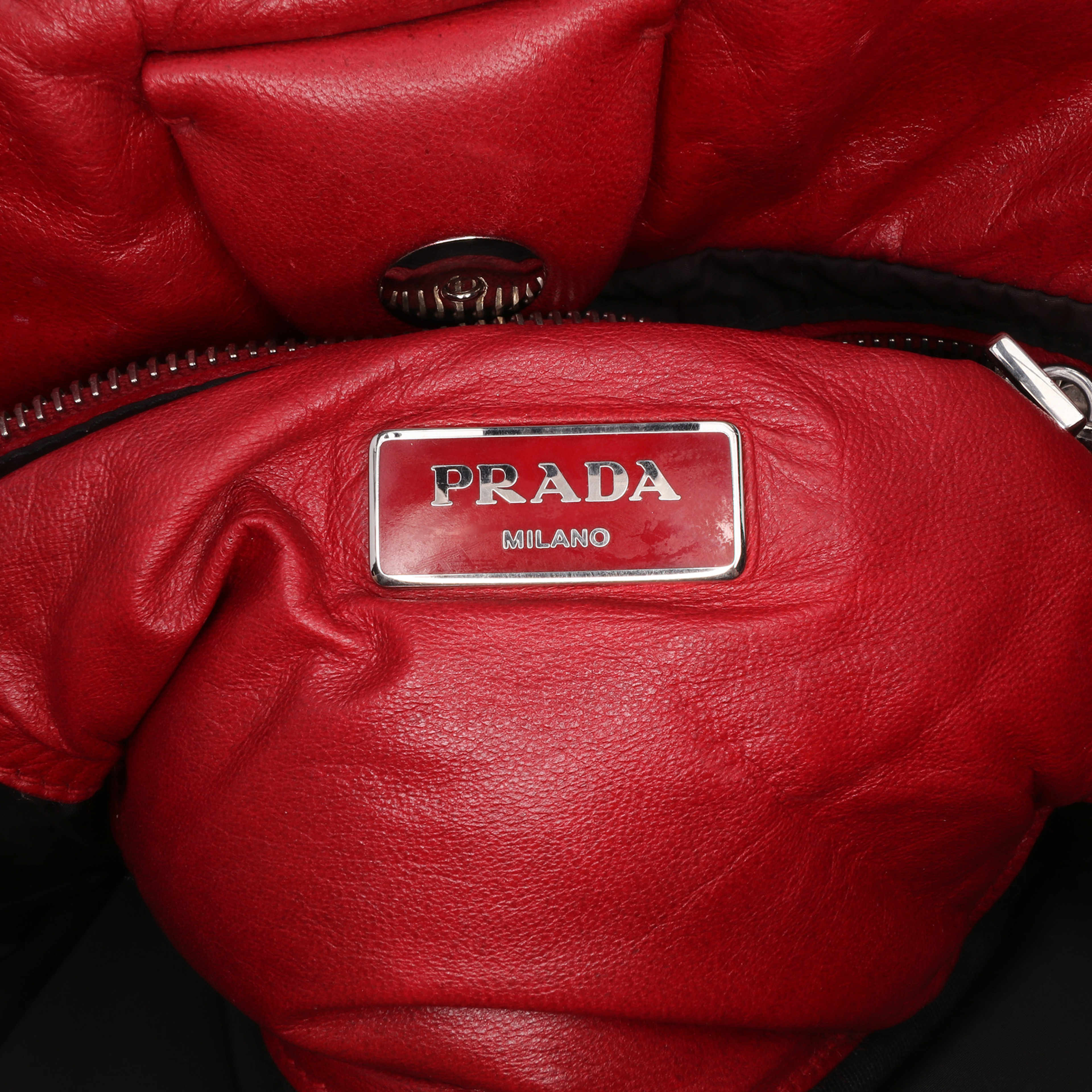 Prada Nappa Bomber Satchel