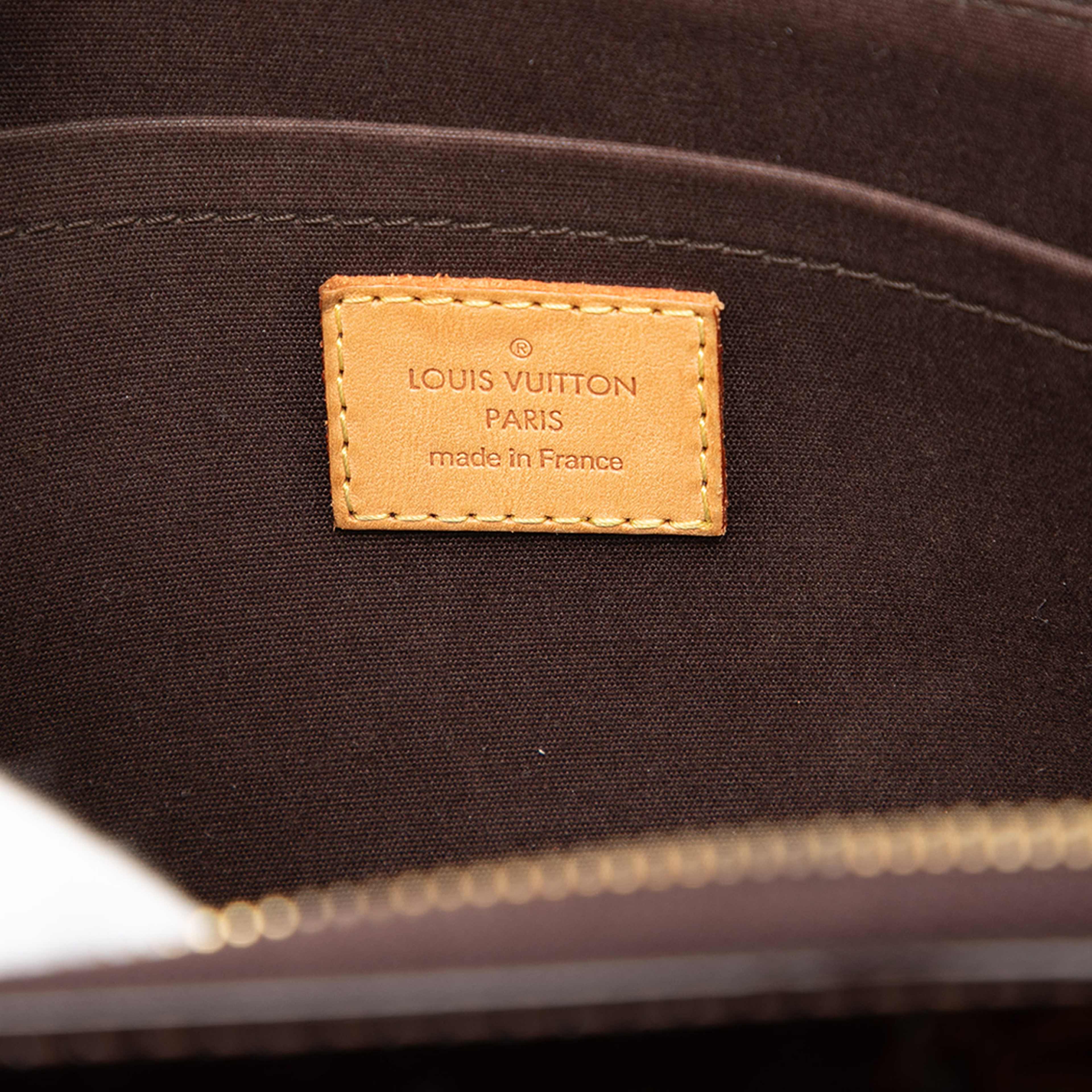 Louis Vuitton Monogram Vernis Rosewood Avenue, från Luxclusif, i färgen purple. Klicka för att öppna bilden i stort format