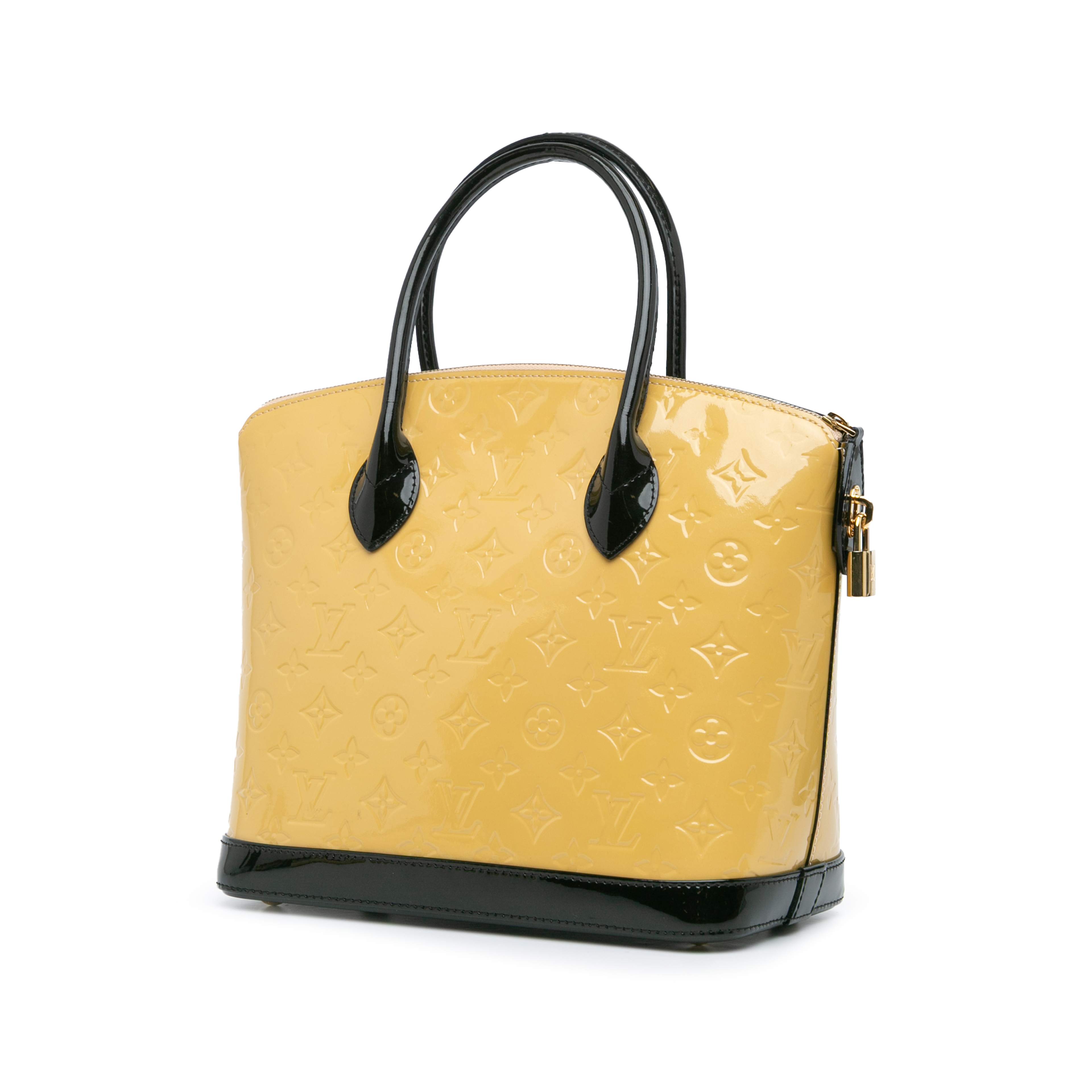 Louis Vuitton Monogram Vernis Lockit Pm