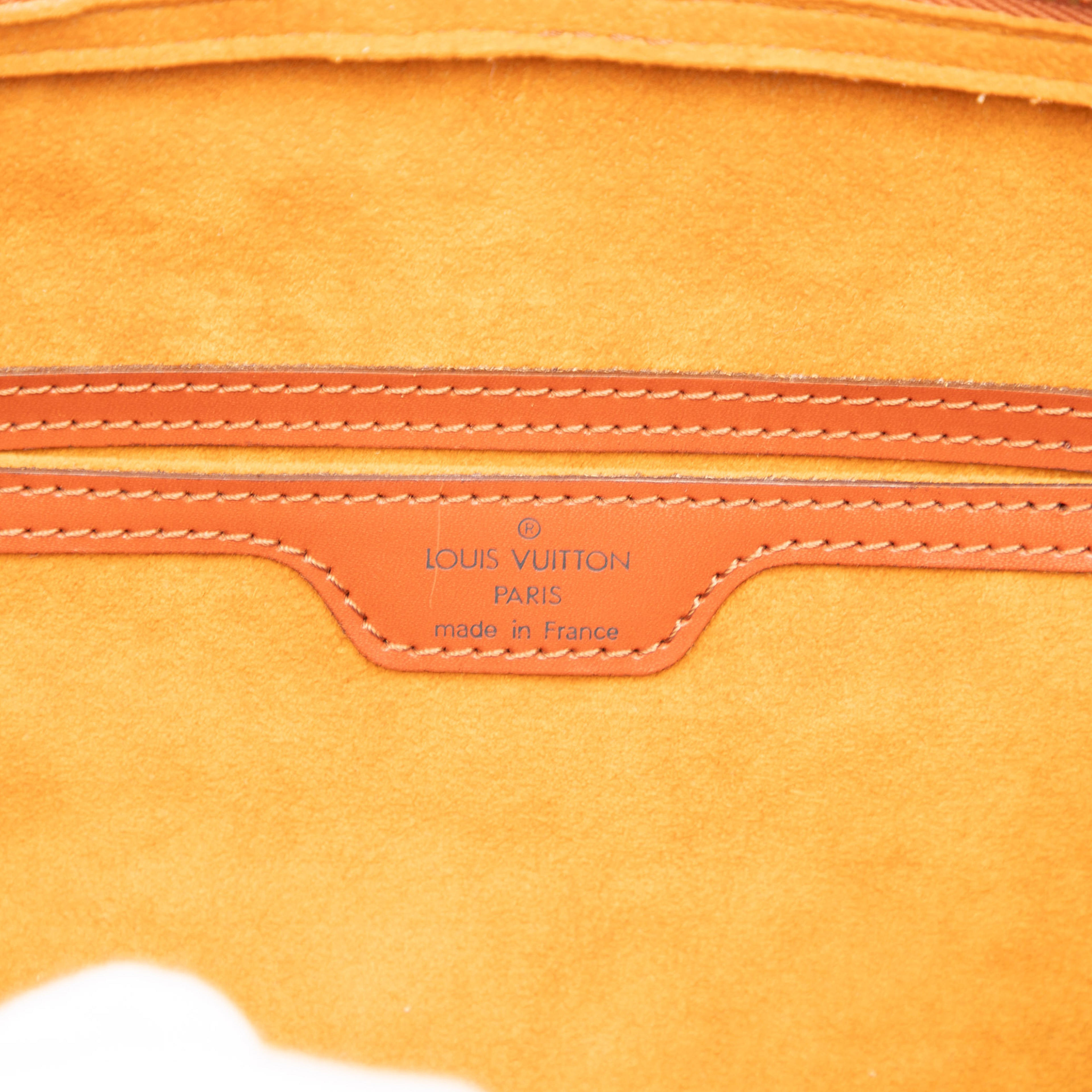 Louis Vuitton Epi Soufflot, från Luxclusif, i färgen brown. Klicka för att öppna bilden i stort format