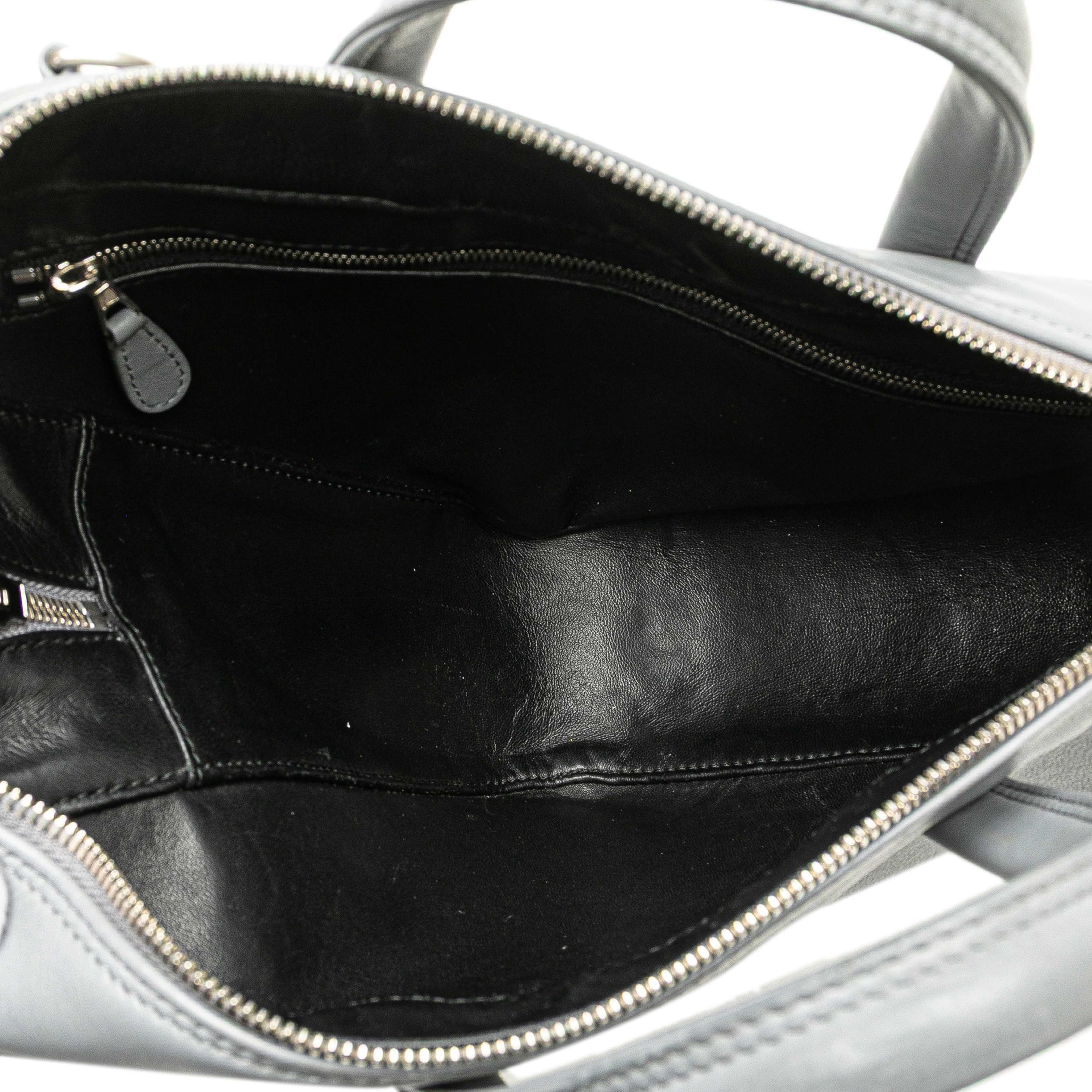 Balenciaga Medium Leather Triangle Duffle Bag