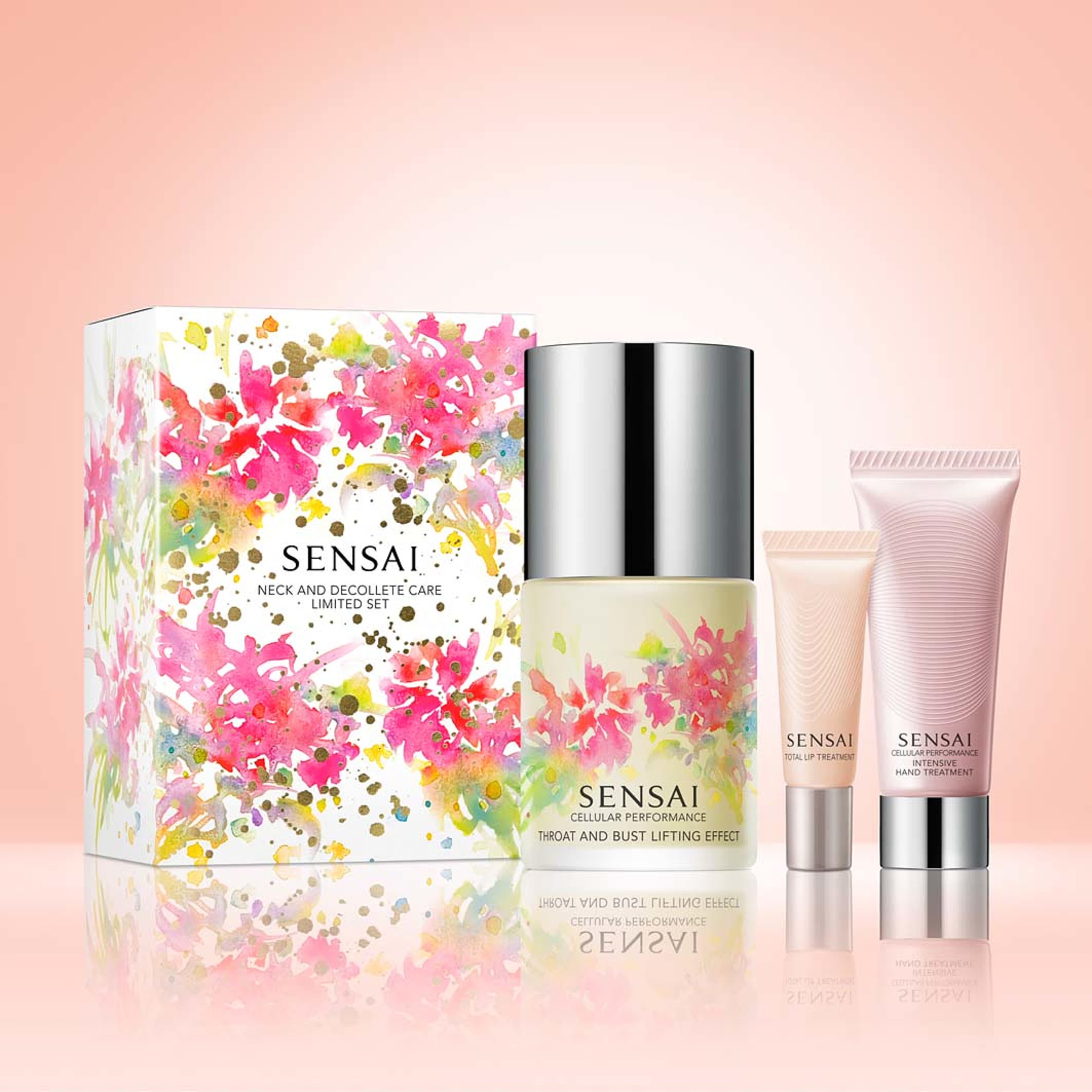 Neck & Decollete Care Limited Set, från Sensai. Klicka för att öppna bilden i stort format