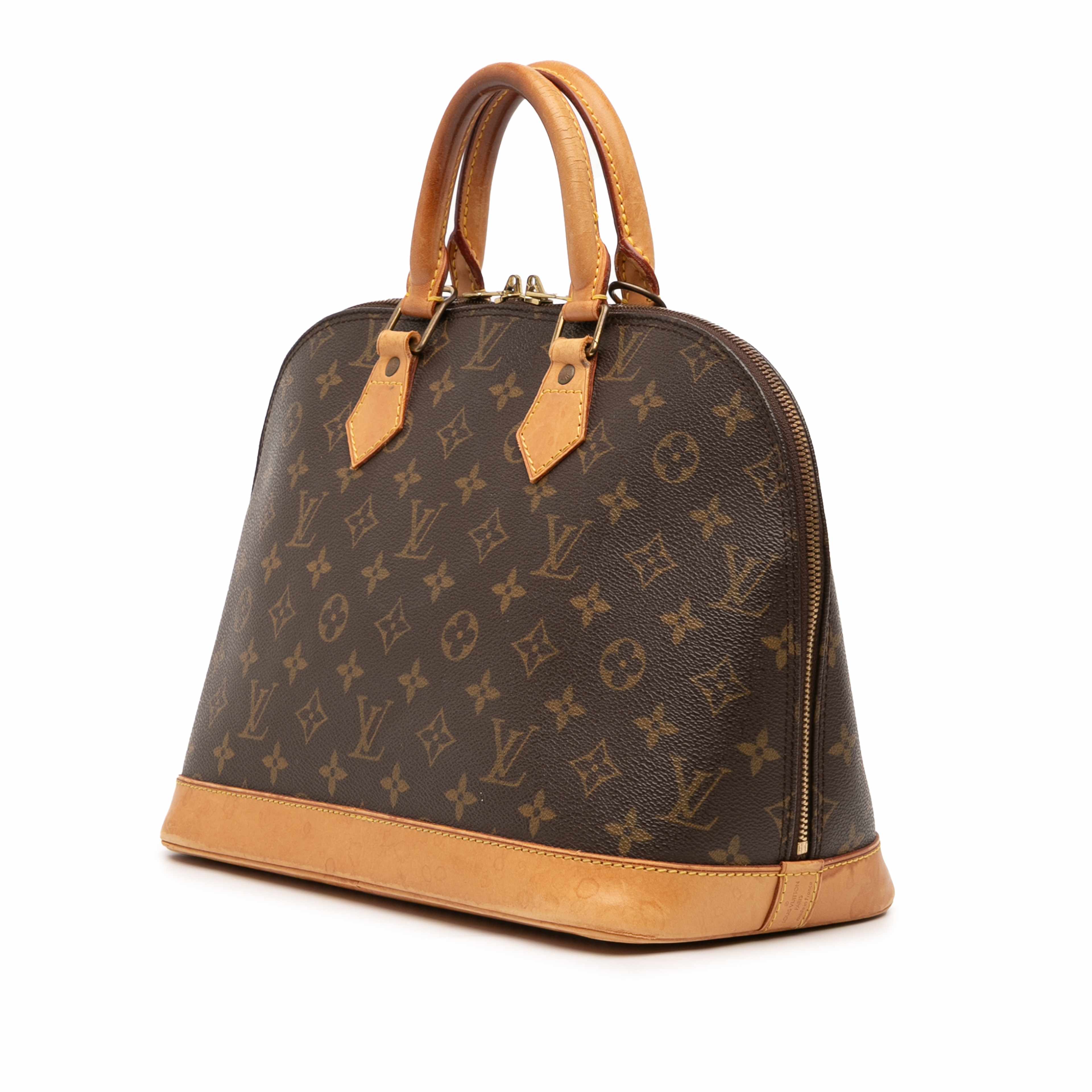 Louis Vuitton Monogram Alma Pm, från Luxclusif, i färgen brown. Klicka för att öppna bilden i stort format
