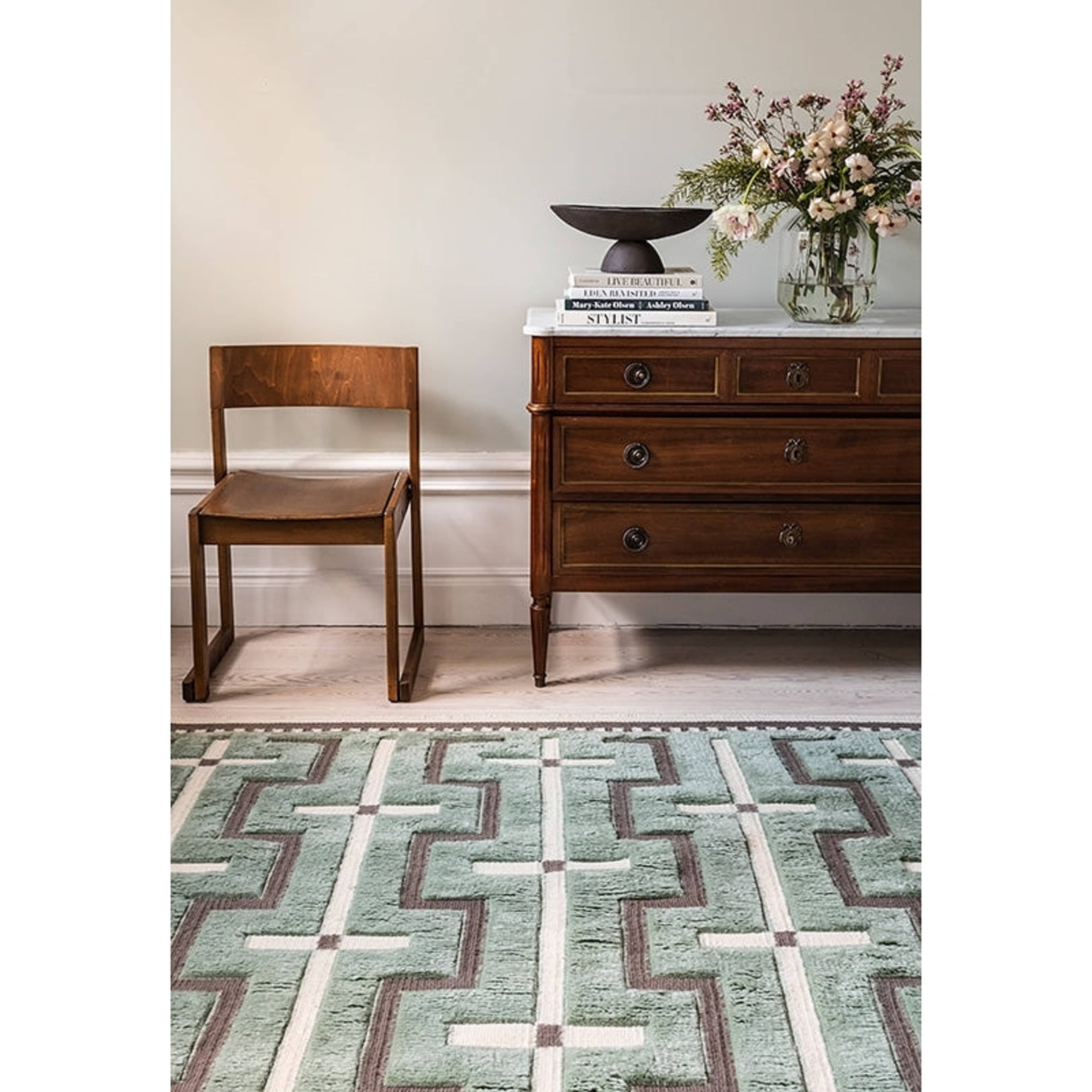 Johanna Ullmatta Sage, från Layered, i färgen sage. Klicka för att öppna bilden i stort format