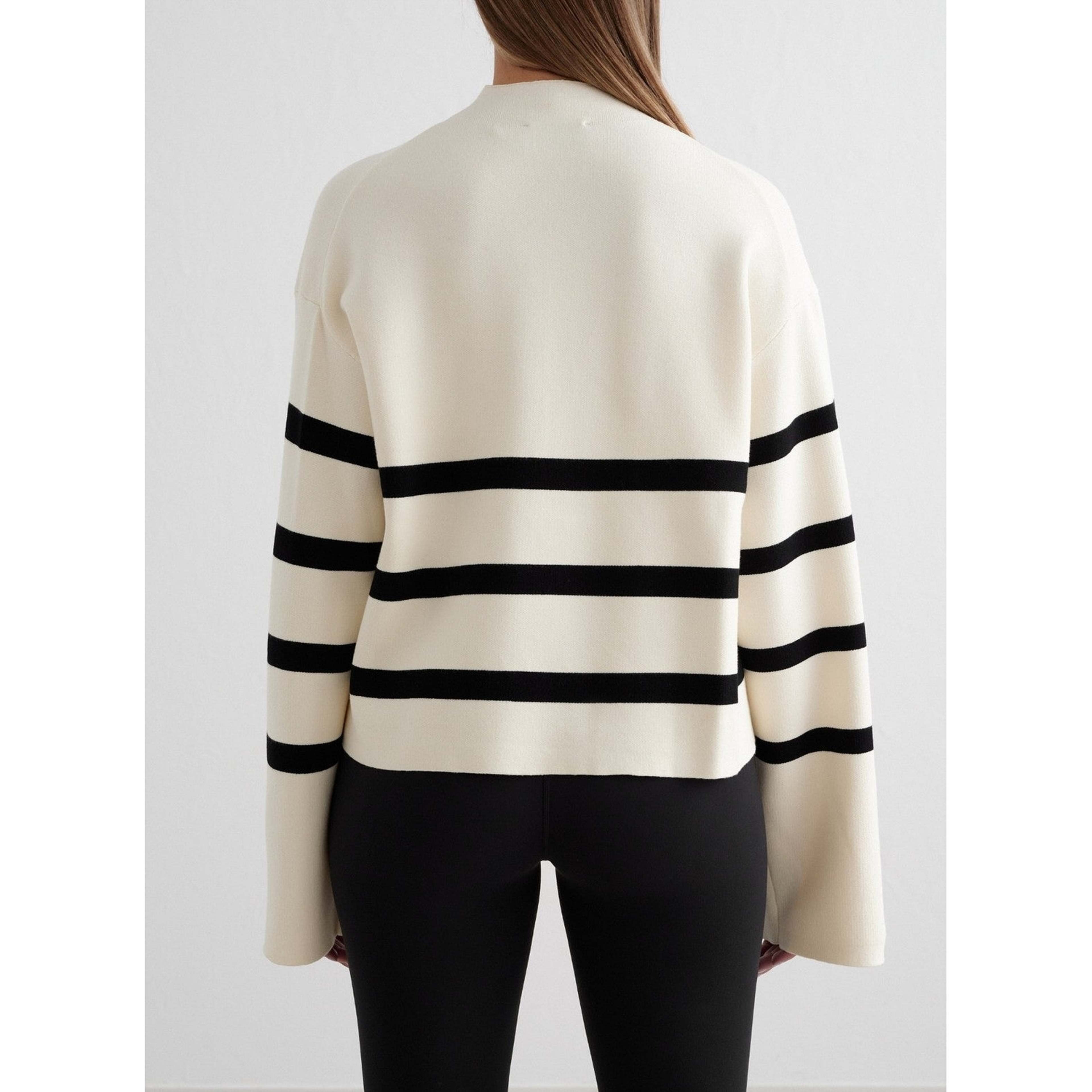Almond White Perfect Knit Long Sleeve