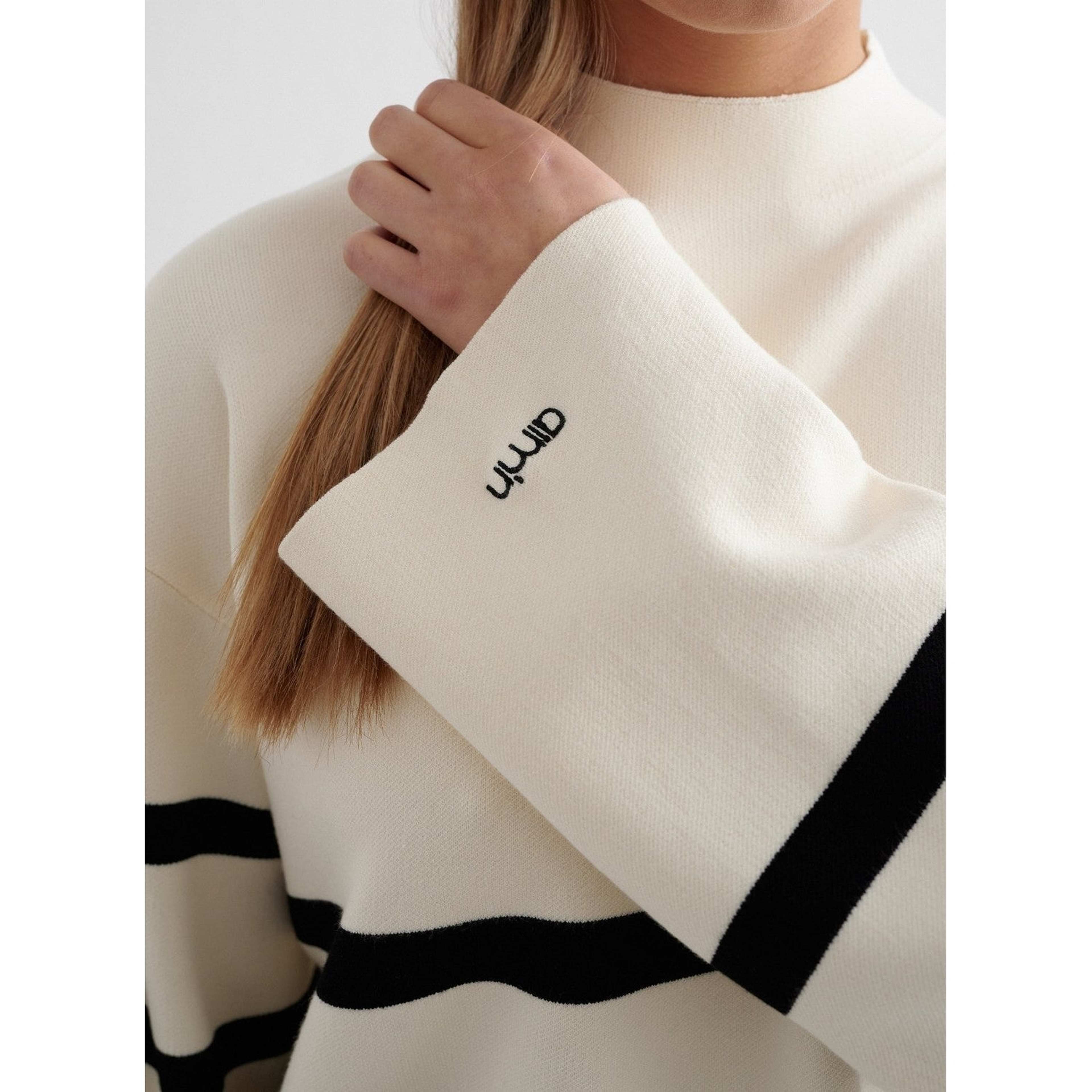 Almond White Perfect Knit Long Sleeve
