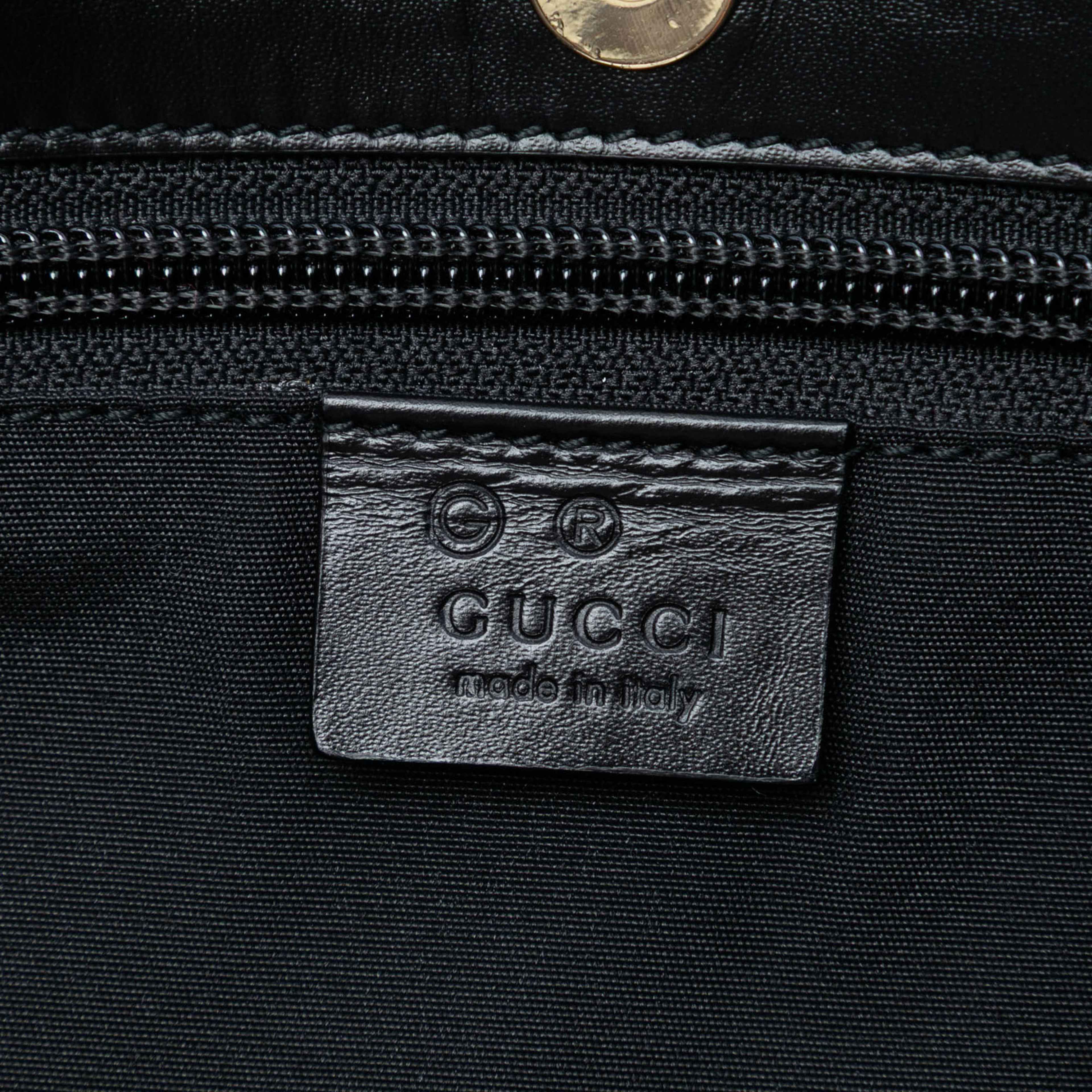 Gucci Guccissima Tote, från Luxclusif, i färgen black. Klicka för att öppna bilden i stort format