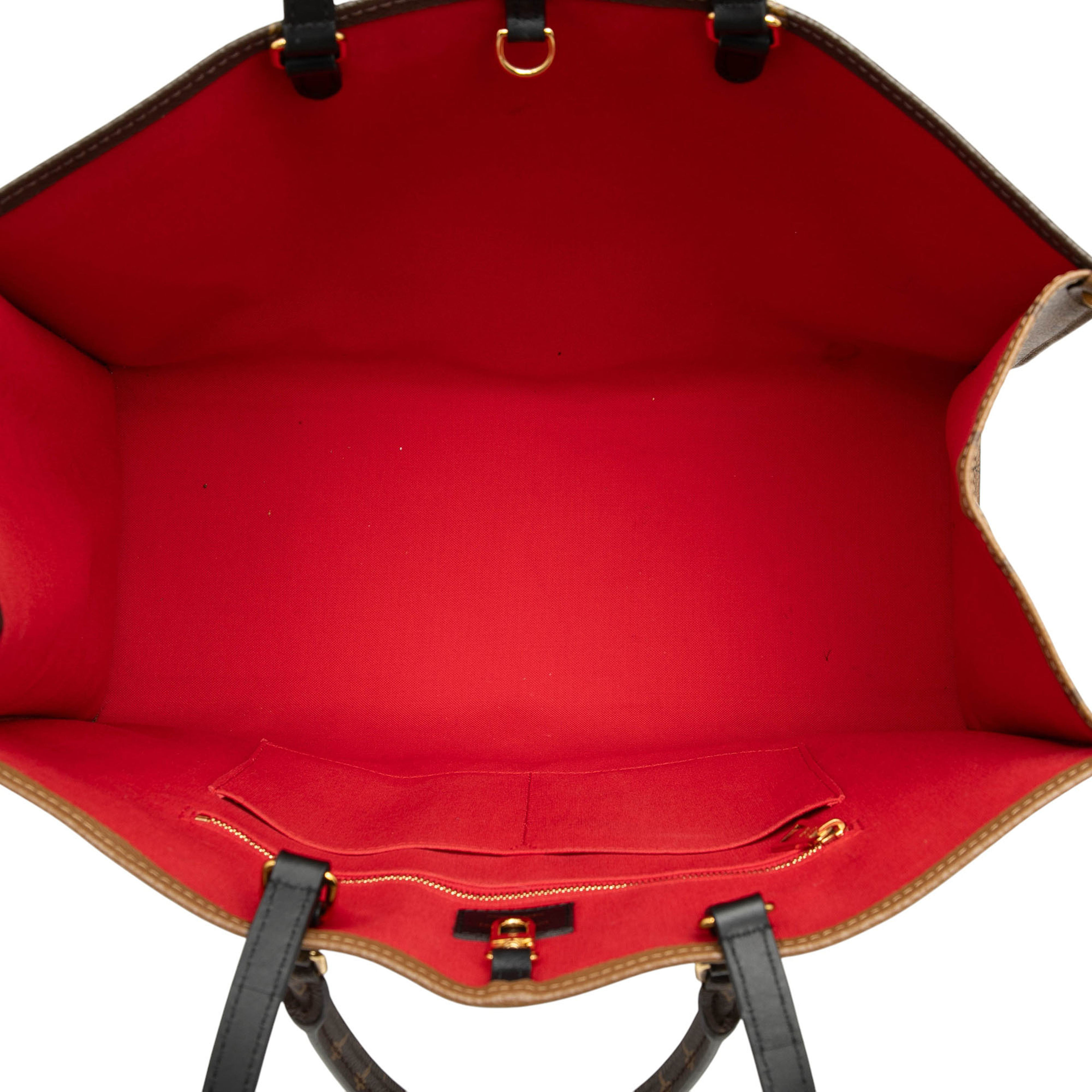 Louis Vuitton Monogram Reverse Giant Onthego Gm, från Luxclusif, i färgen brown. Klicka för att öppna bilden i stort format