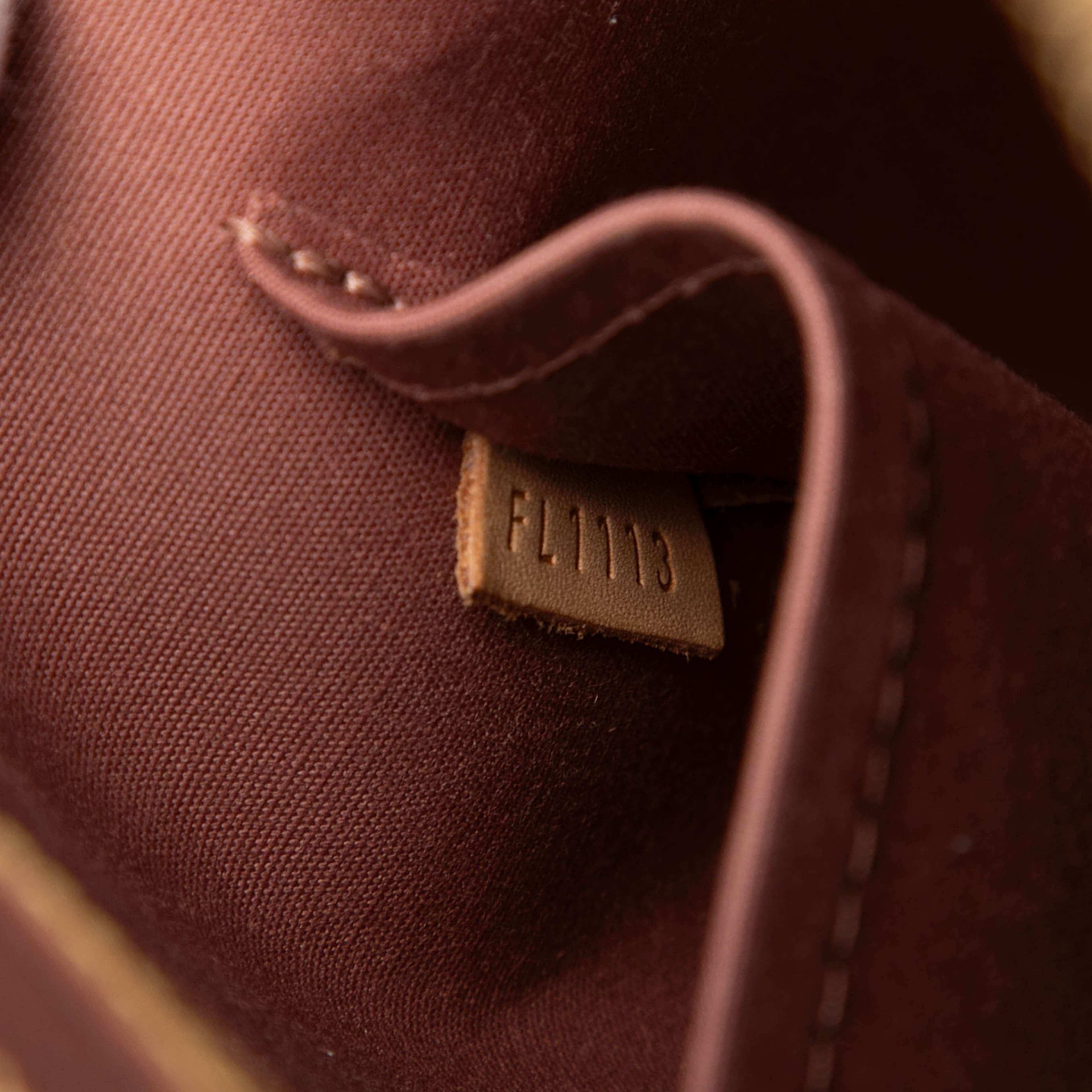 Louis Vuitton Monogram Vernis Alma Pm, från Luxclusif, i färgen brun. Klicka för att öppna bilden i stort format