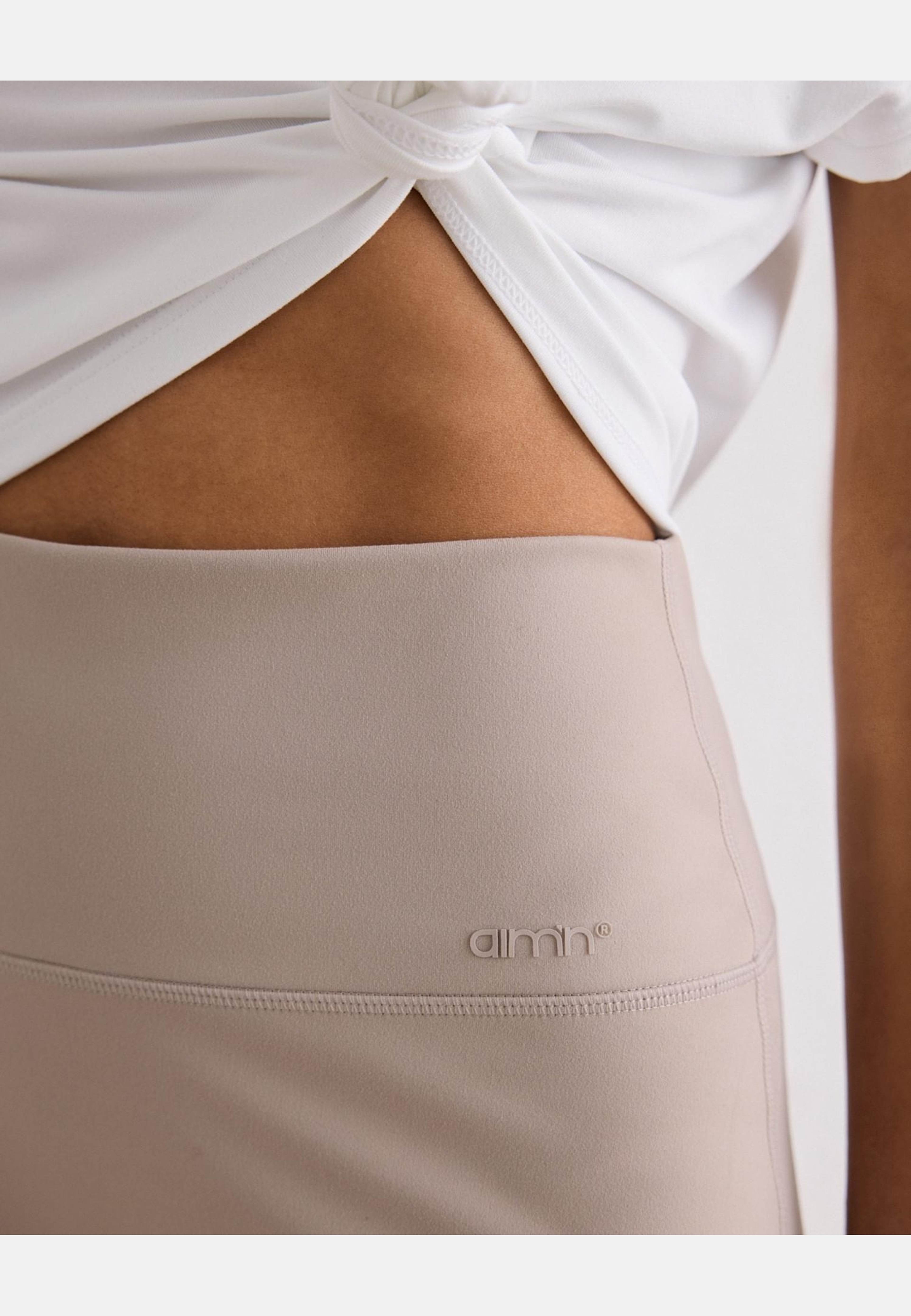 Sense Straight Leg Tights, från aim'n, i färgen dark clay. Klicka för att öppna bilden i stort format