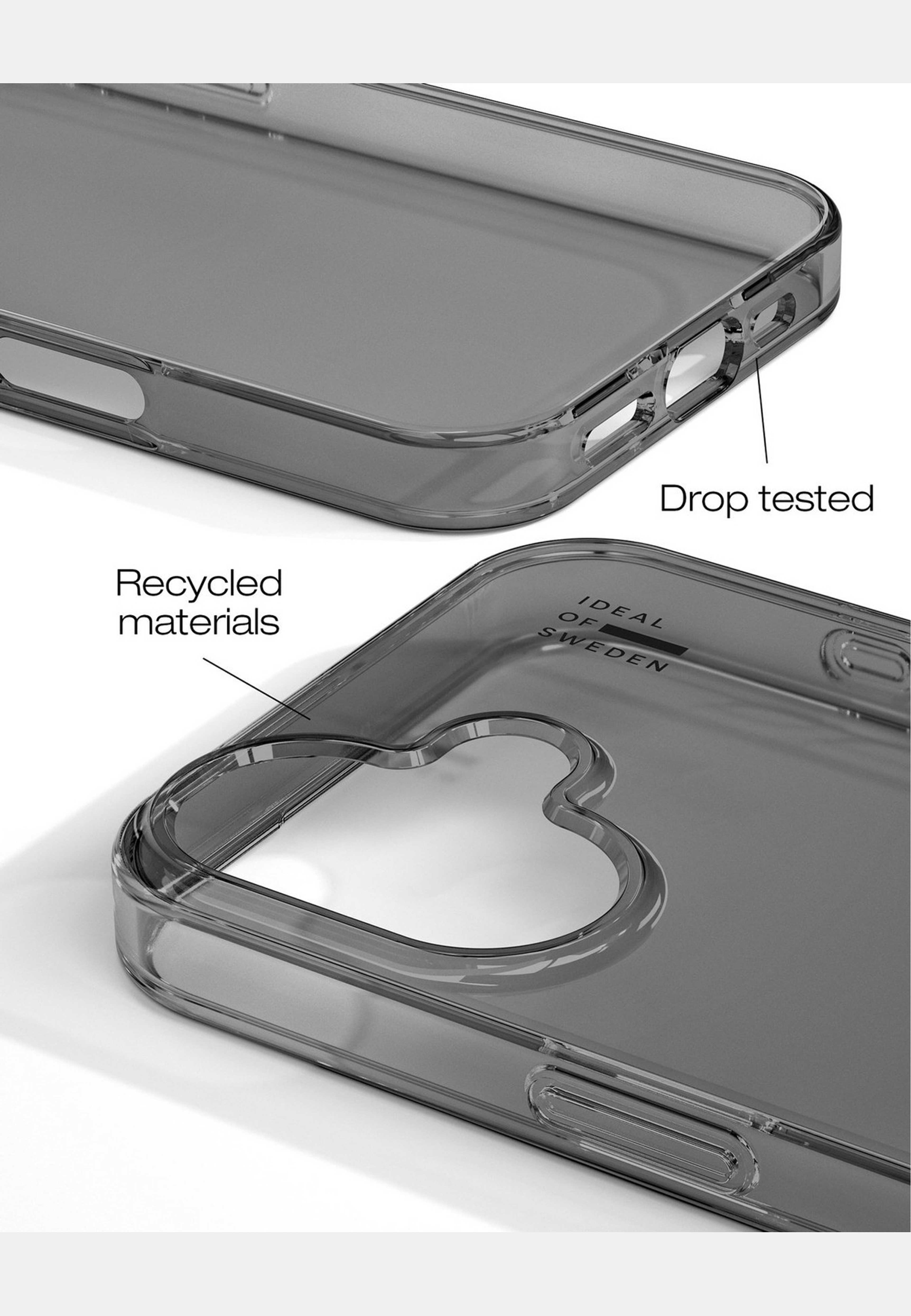 Clear Case Iphone Tinted Black, från Ideal Of Sweden, i färgen black. Klicka för att öppna bilden i stort format