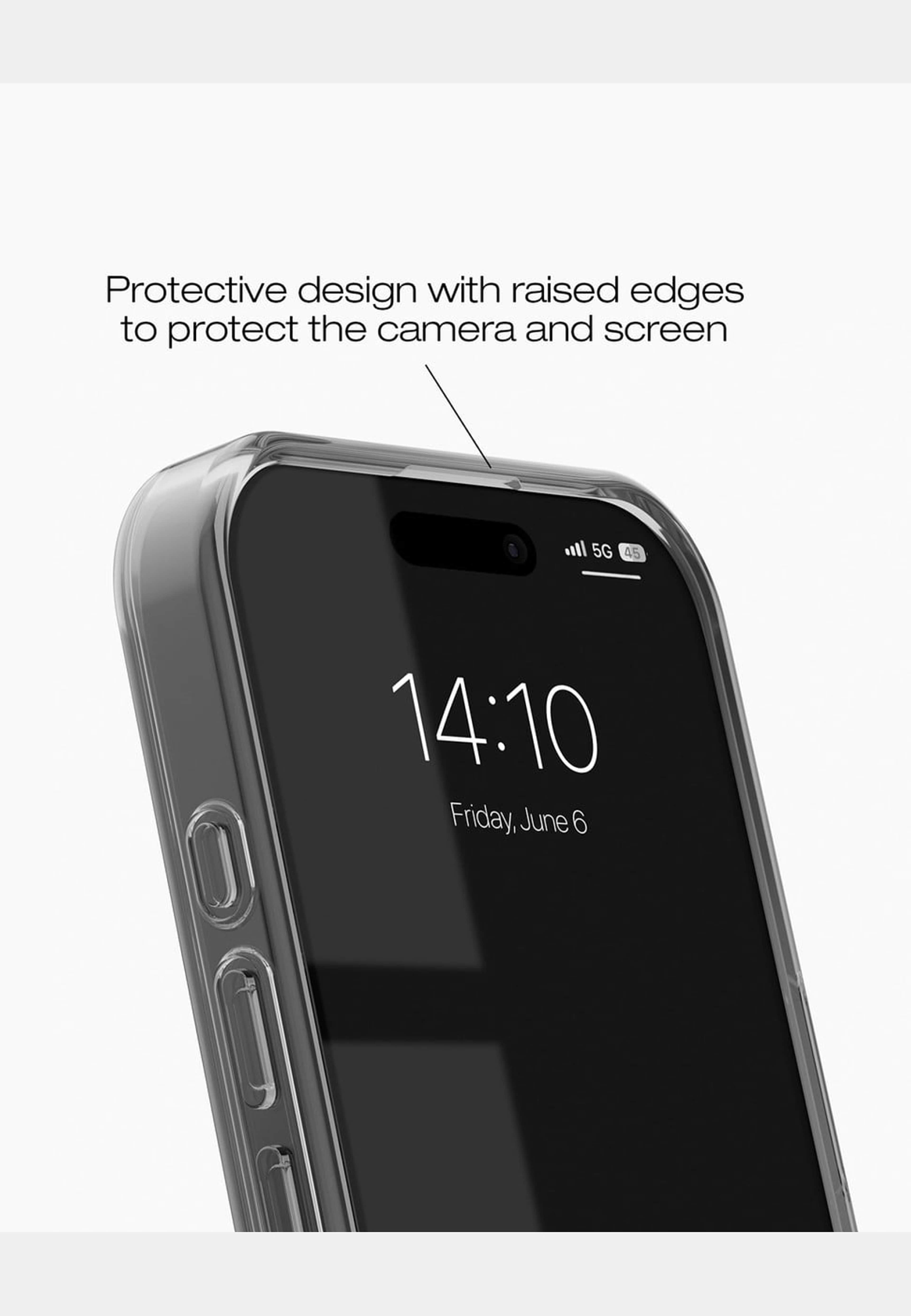 Clear Case Iphone, från Ideal Of Sweden, i färgen black. Klicka för att öppna bilden i stort format