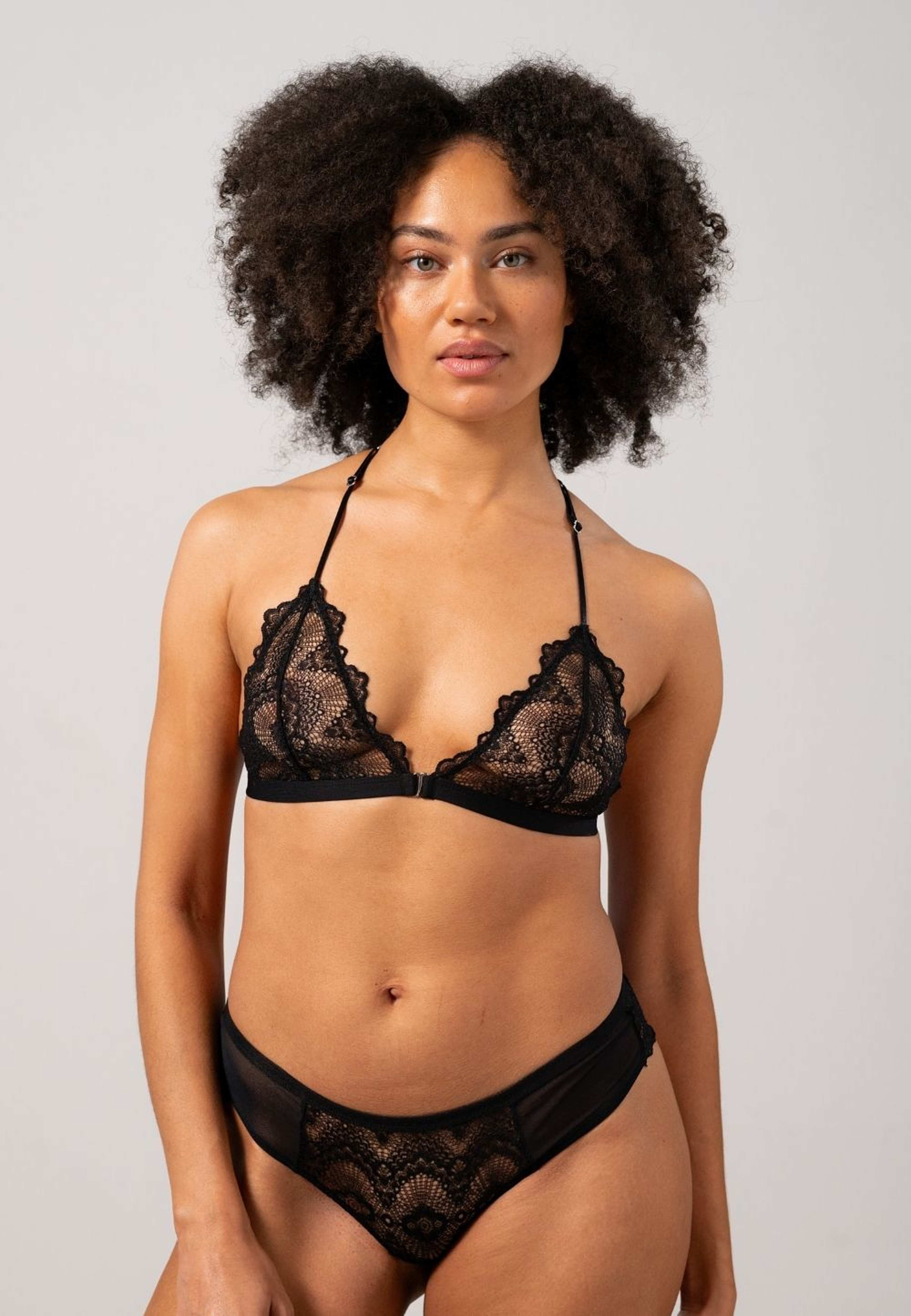 Lace Racerback Triangle Bralette