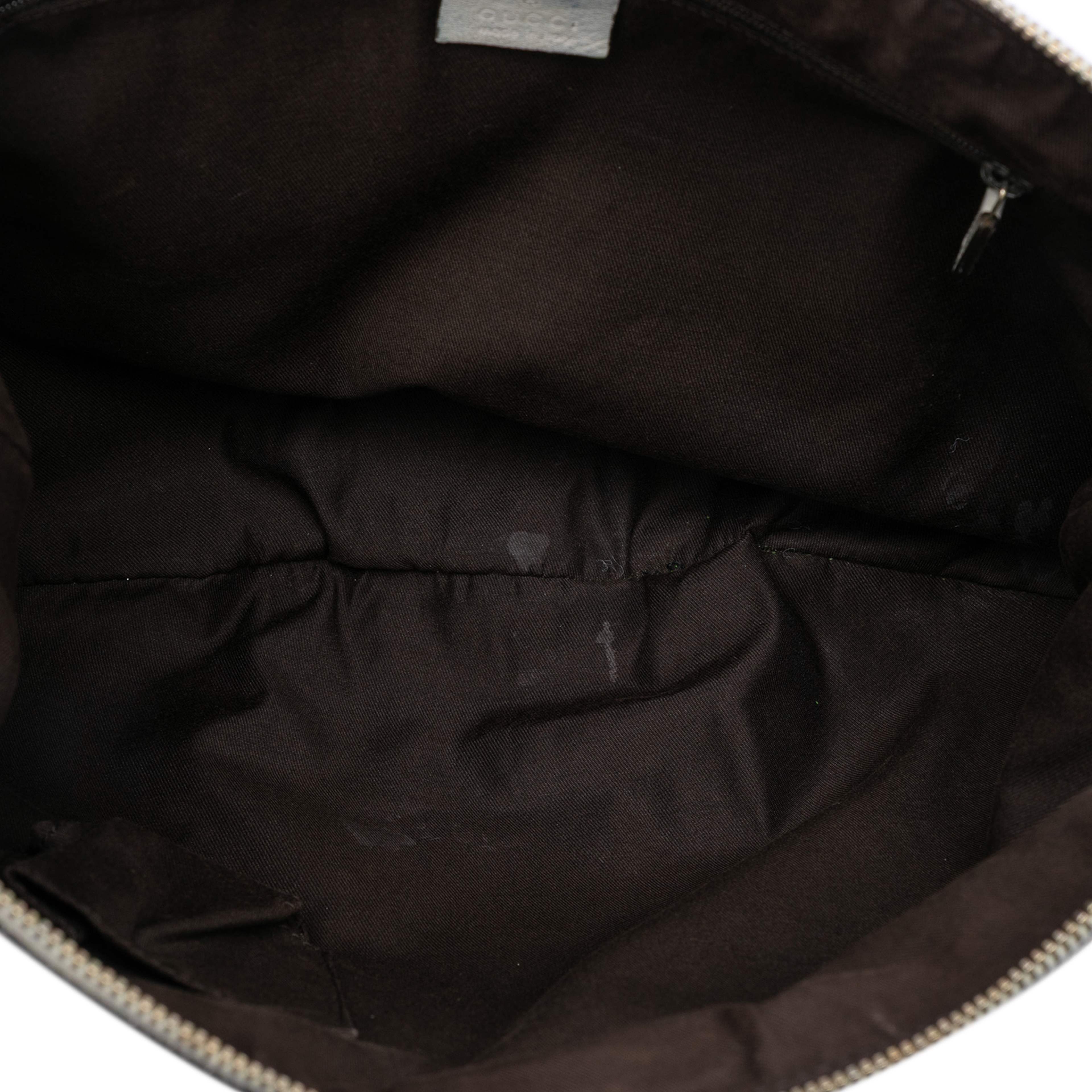 Gucci Gg Canvas Abbey D Ring Crossbody, från Luxclusif, i färgen beige. Klicka för att öppna bilden i stort format