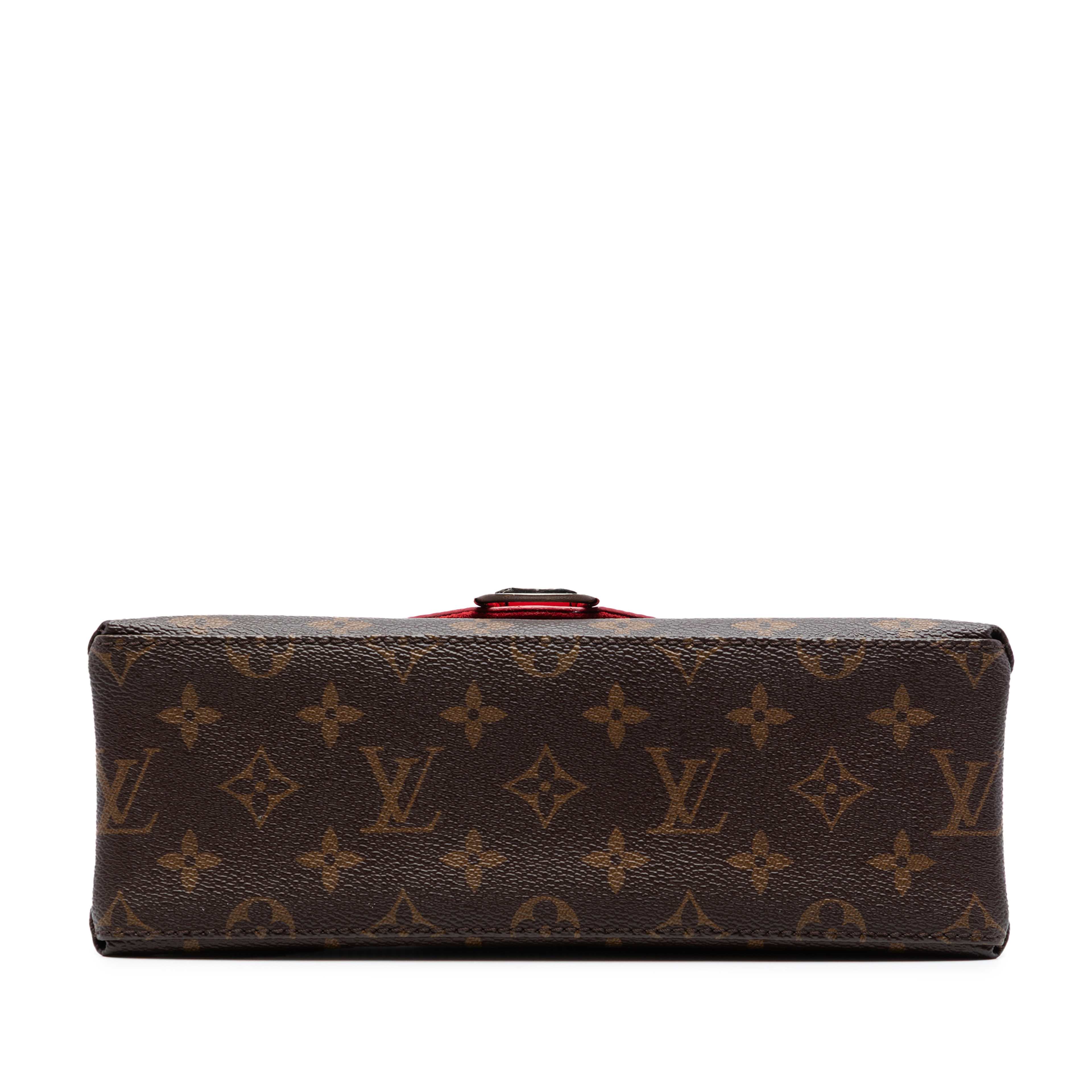 Louis Vuitton Monogram Epi Saint Michel, från Luxclusif, i färgen brown. Klicka för att öppna bilden i stort format