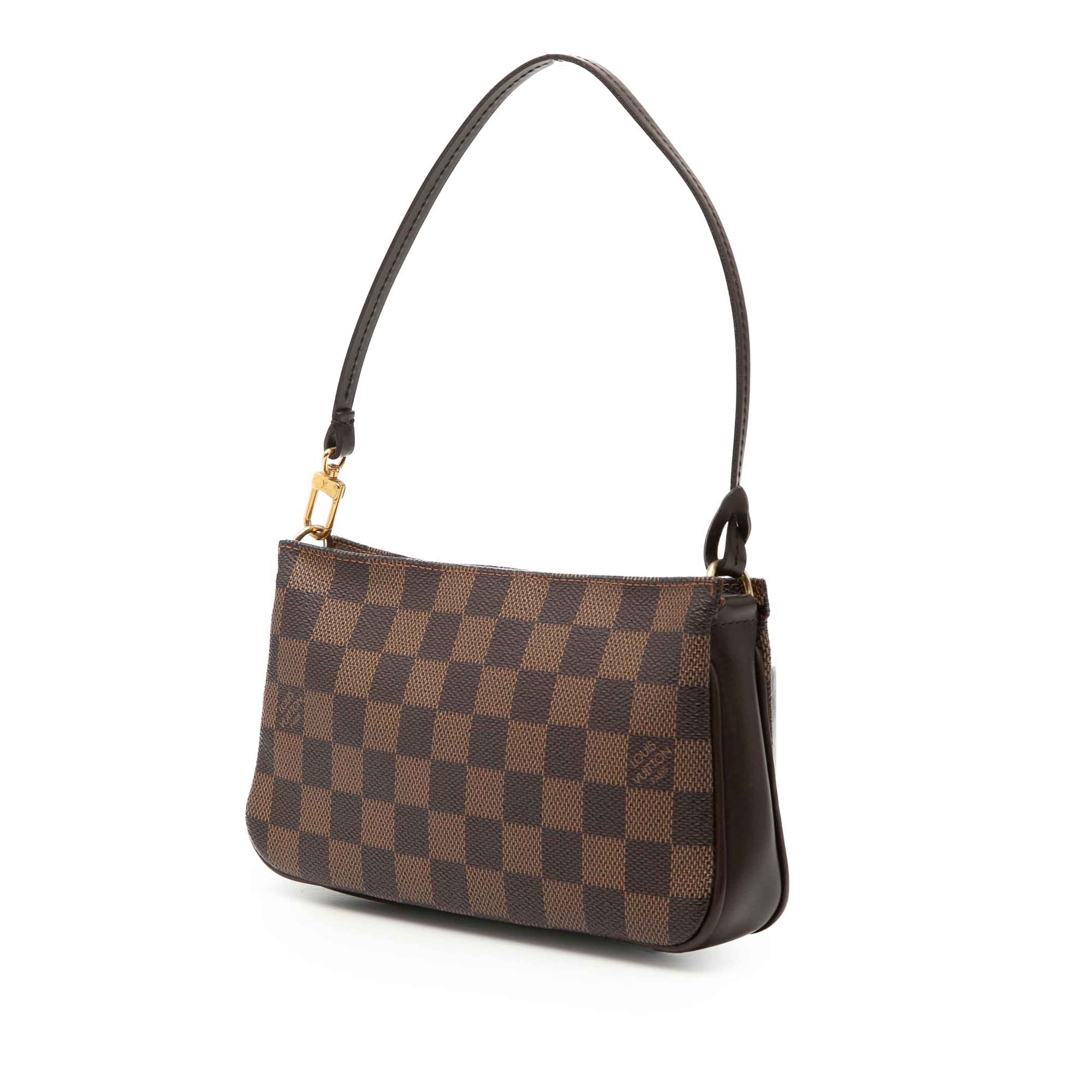 Louis Vuitton Damier Ebene Navona, från Luxclusif, i färgen brown. Klicka för att öppna bilden i stort format
