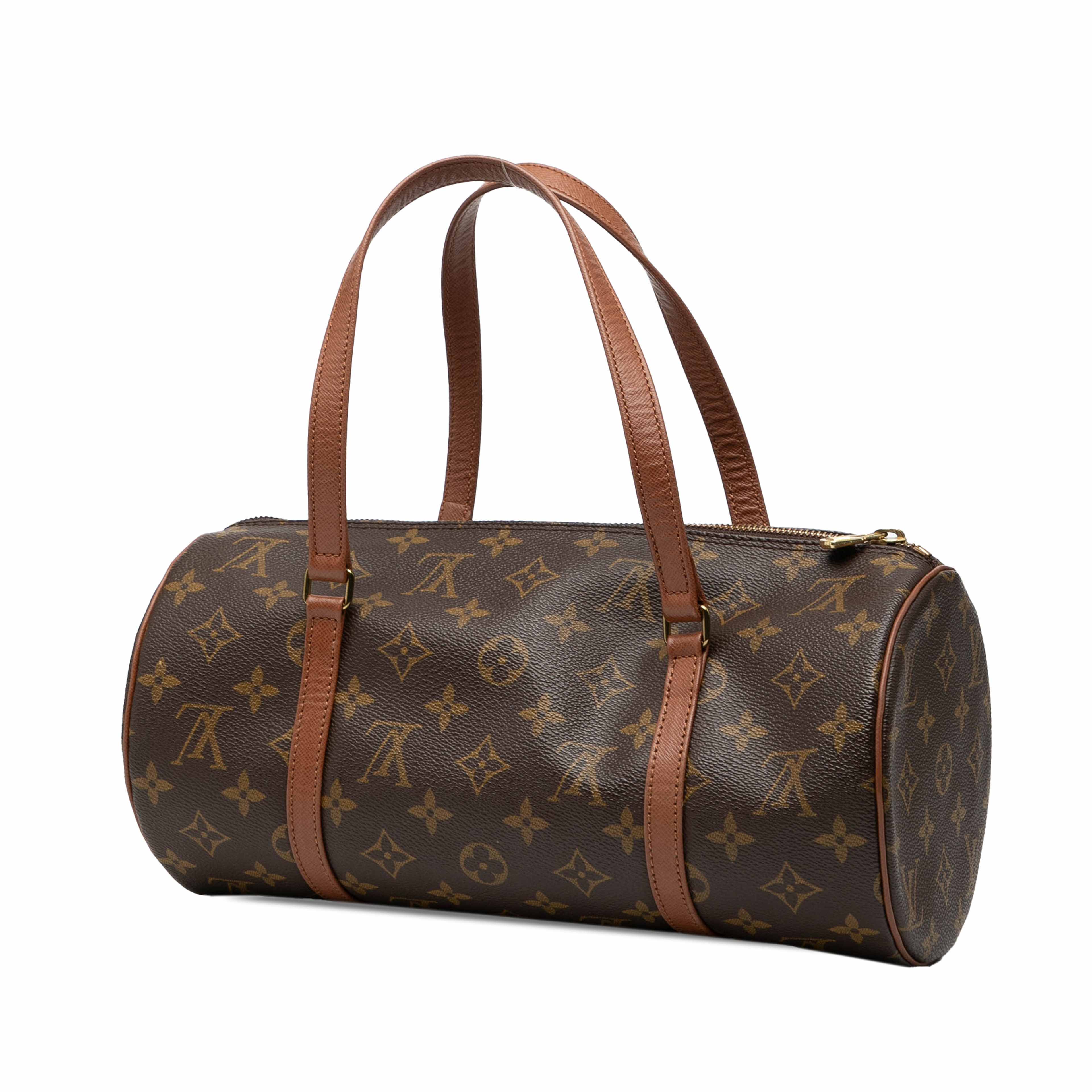 Louis Vuitton Monogram Papillon 30, från Luxclusif, i färgen brun. Klicka för att öppna bilden i stort format