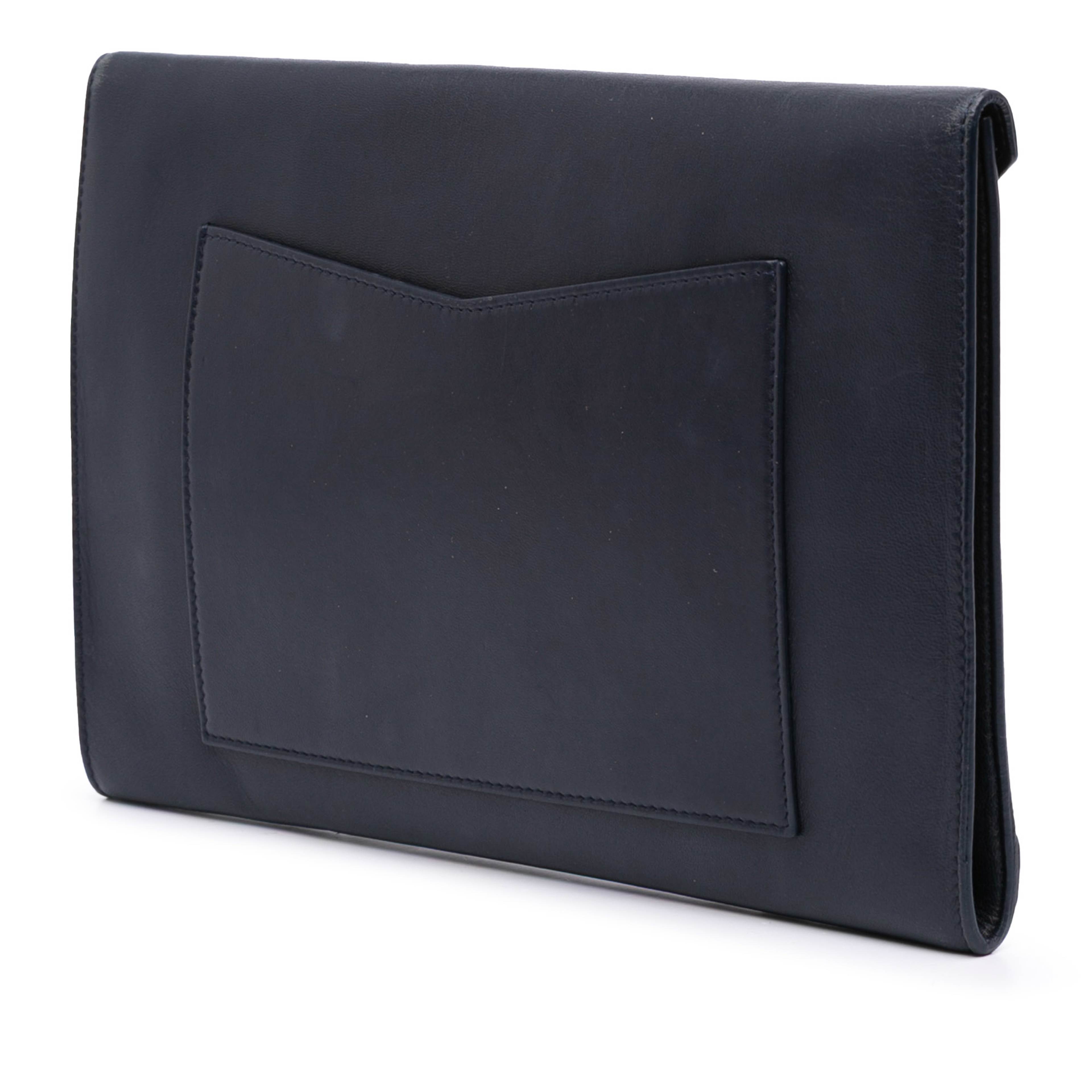 Chanel Lambskin Airlines Envelope Clutch