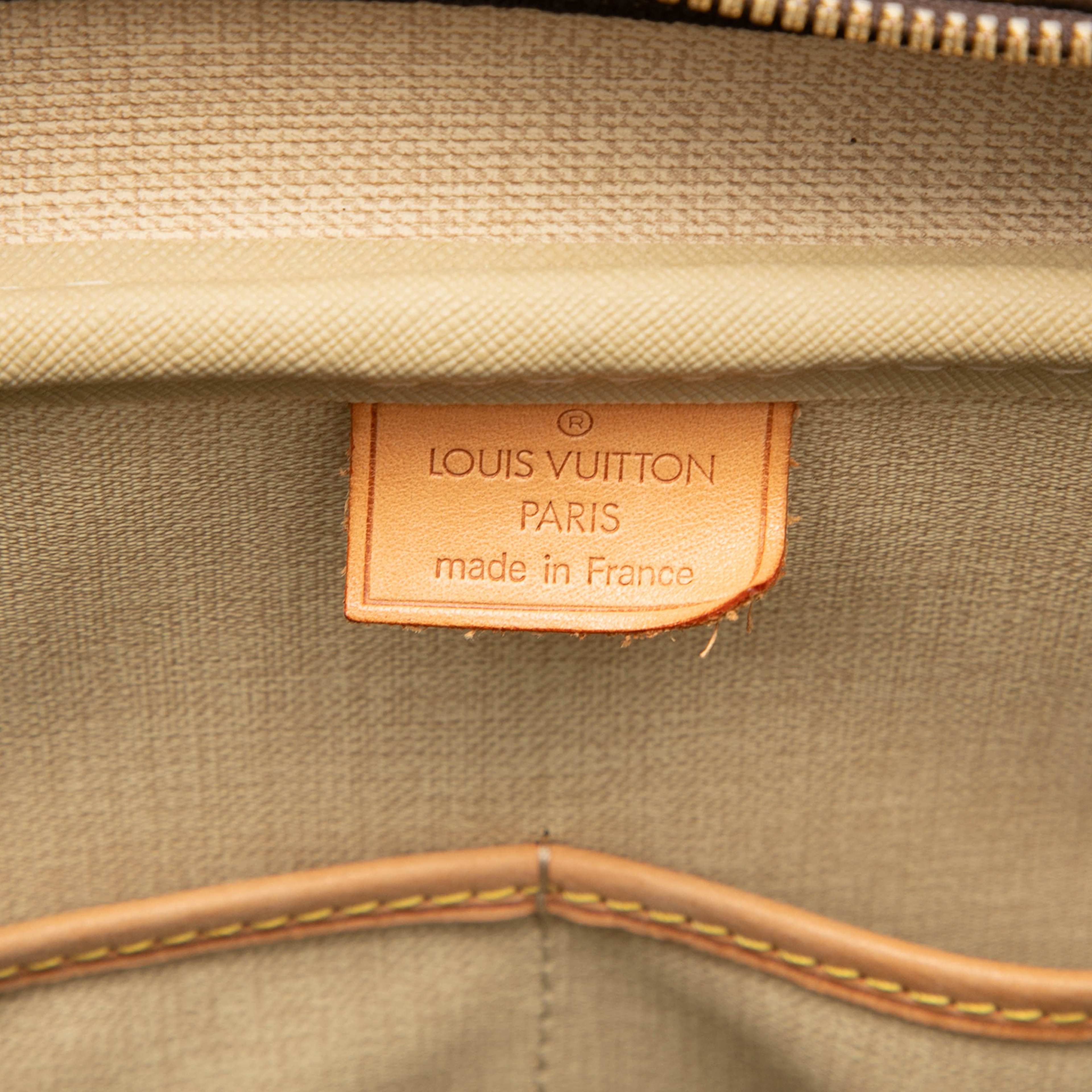 Louis Vuitton Monogram Deauville, från Luxclusif, i färgen brown. Klicka för att öppna bilden i stort format