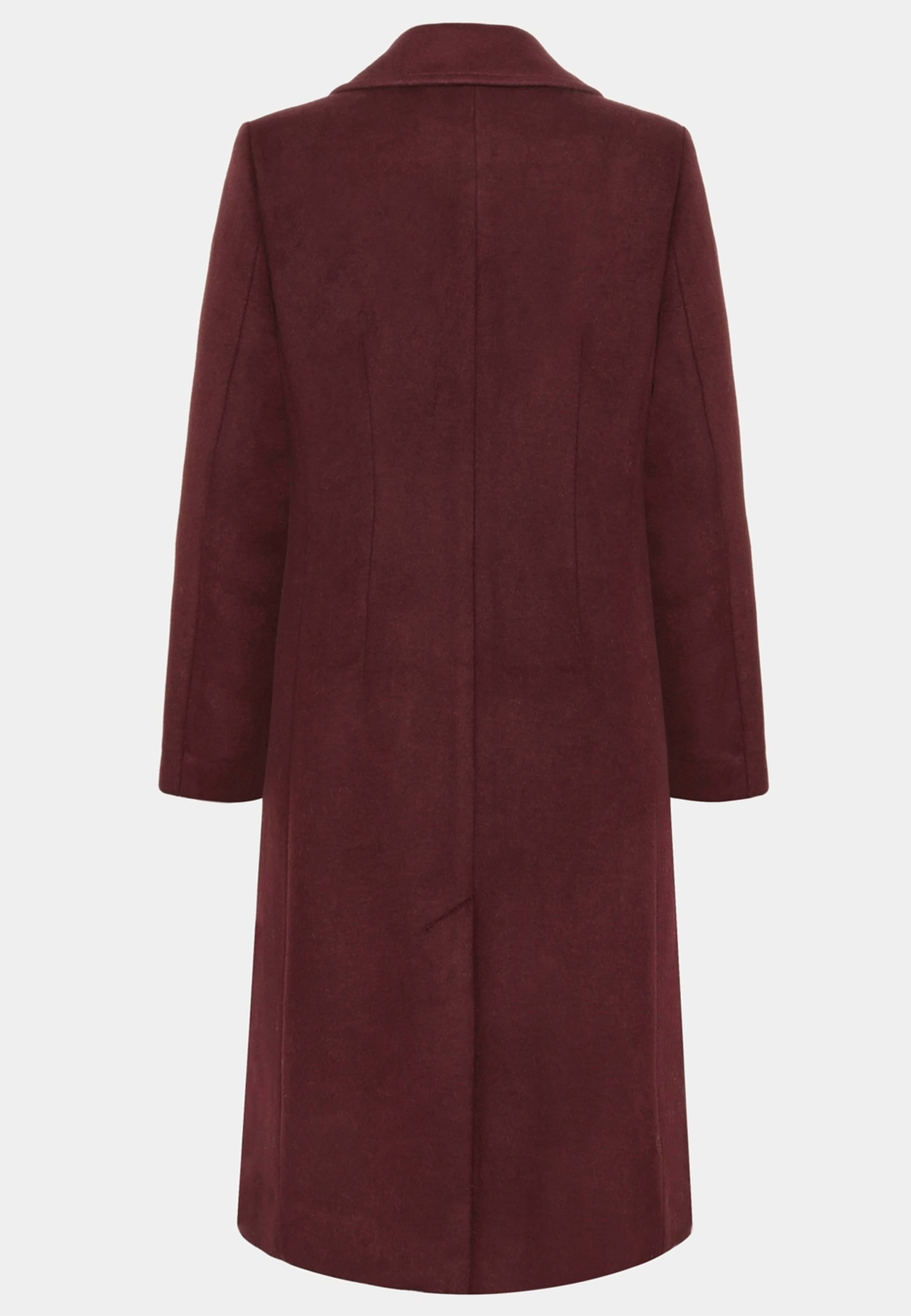 Delta Coat, från ROCKANDBLUE, i färgen burgundy. Klicka för att öppna bilden i stort format