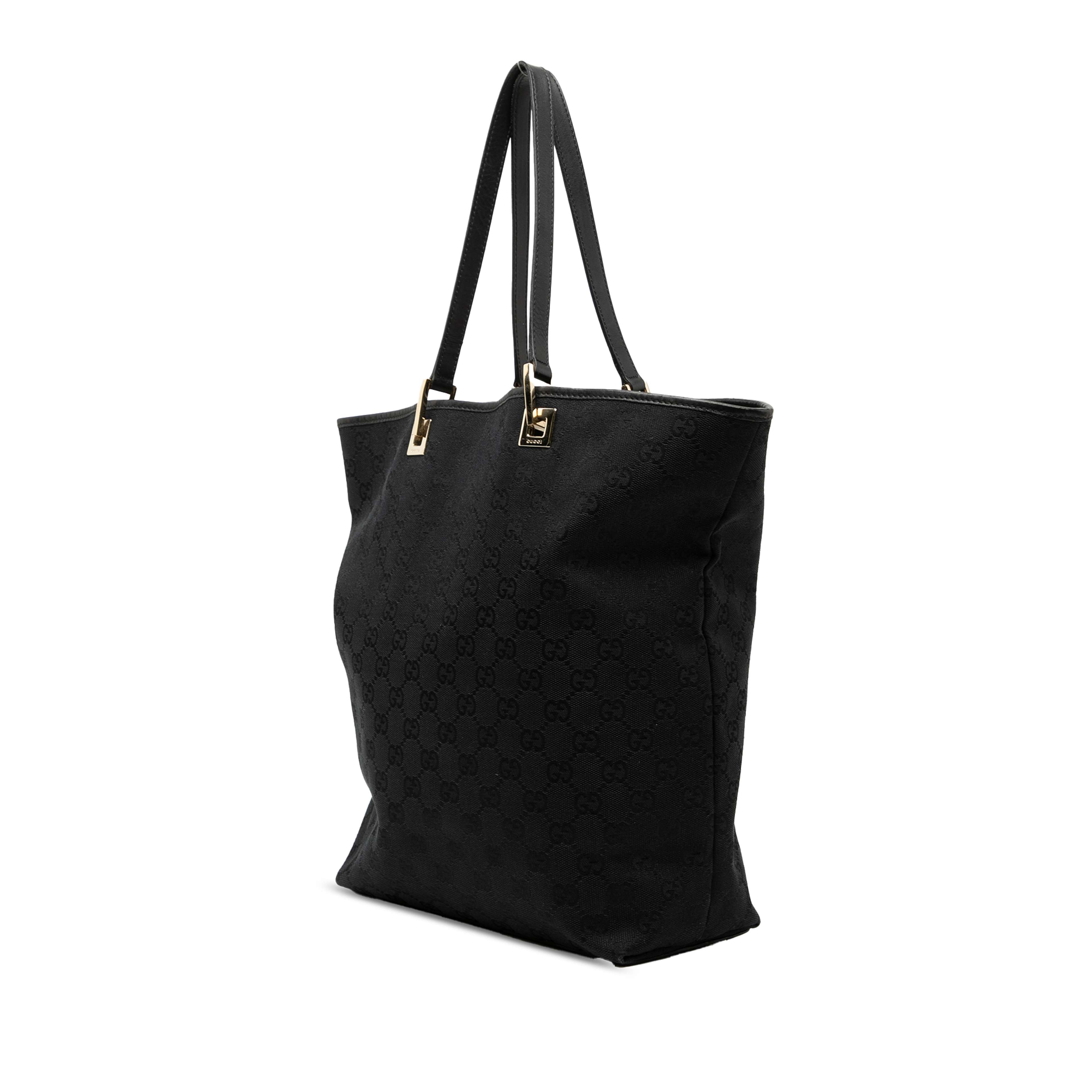 Gucci Gg Canvas Tote, från Luxclusif, i färgen black. Klicka för att öppna bilden i stort format