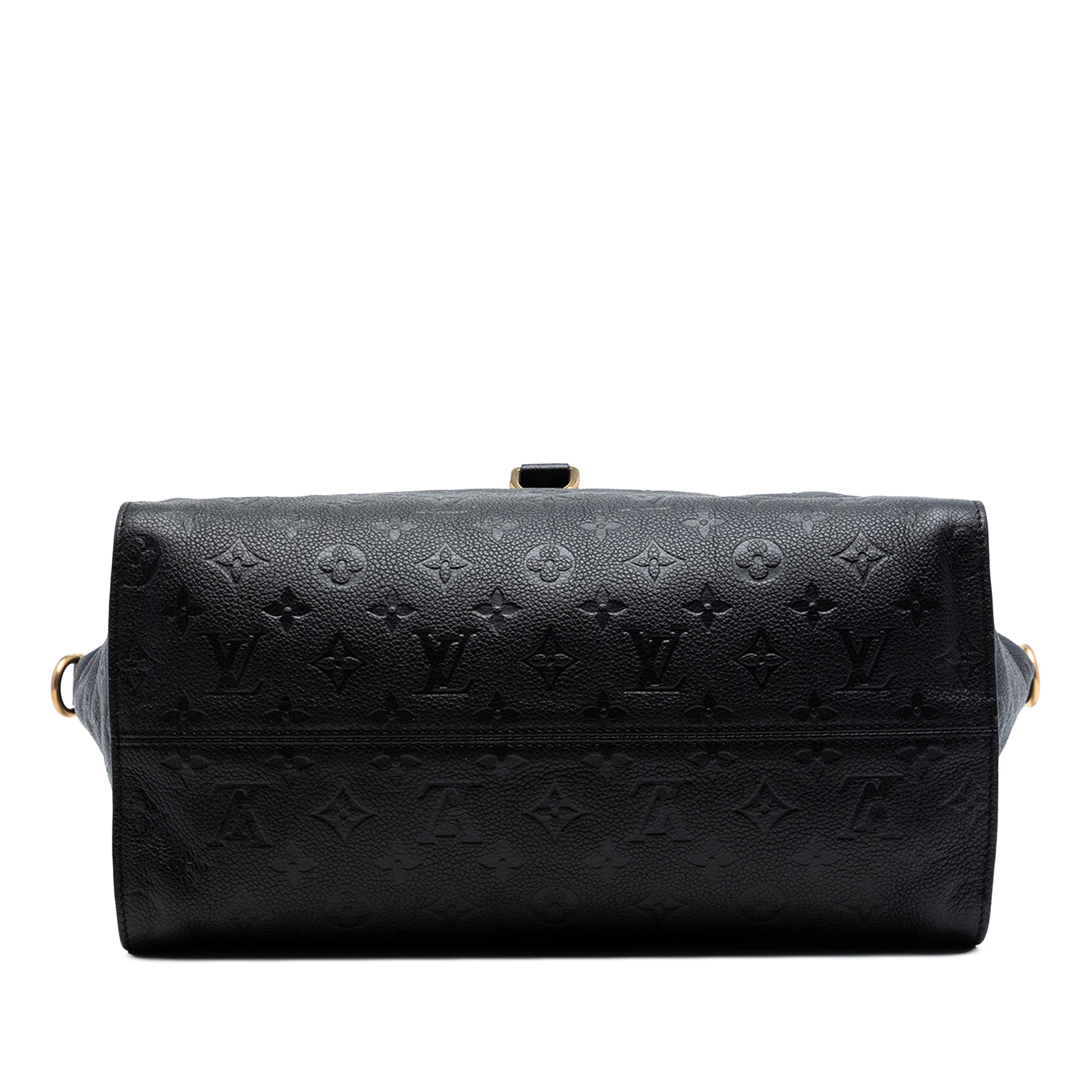 Louis Vuitton Monogram Empreinte Lumineuse Pm, från Luxclusif, i färgen navy. Klicka för att öppna bilden i stort format