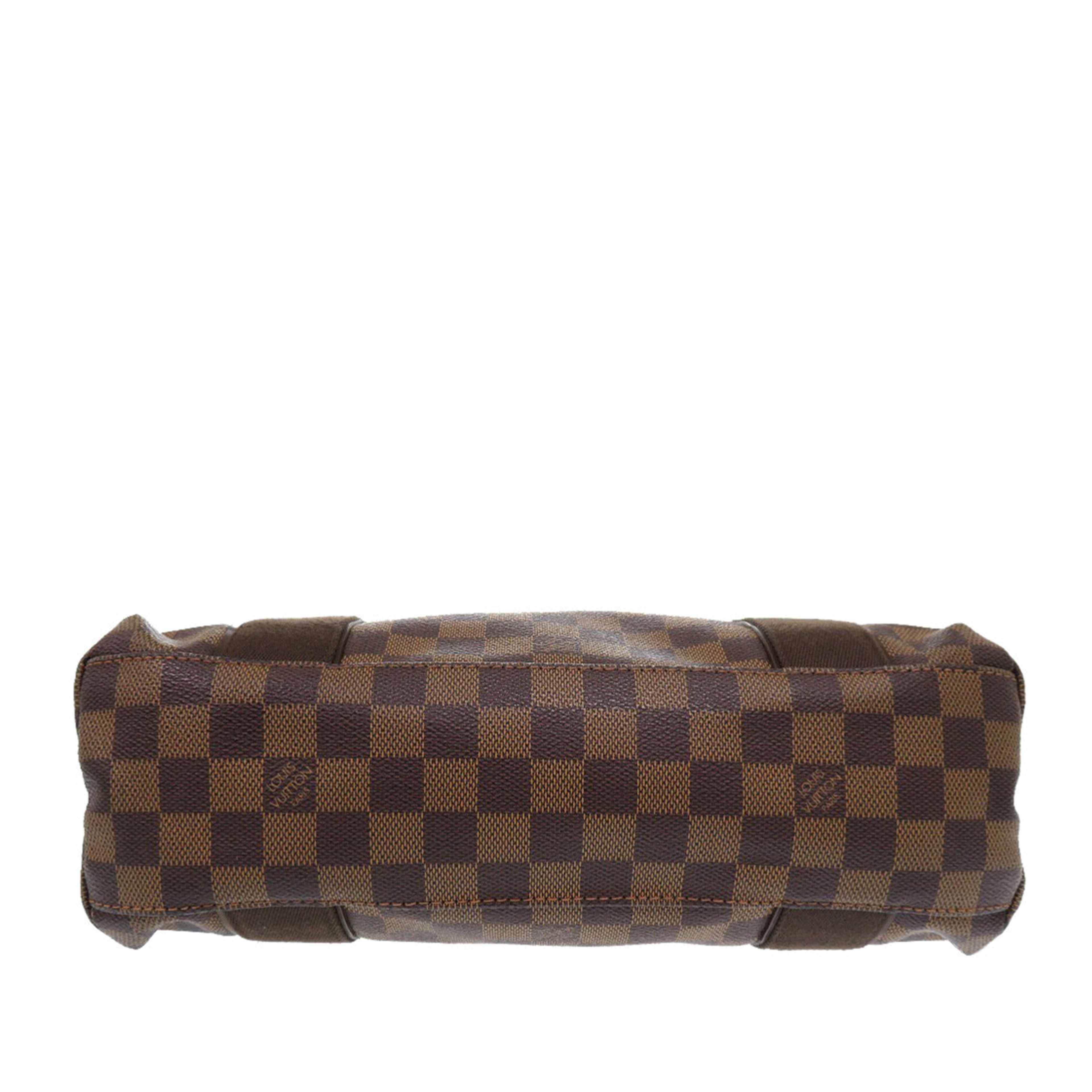 Louis Vuitton Damier Ebene Cabas Beaubourg, från Luxclusif, i färgen brown. Klicka för att öppna bilden i stort format