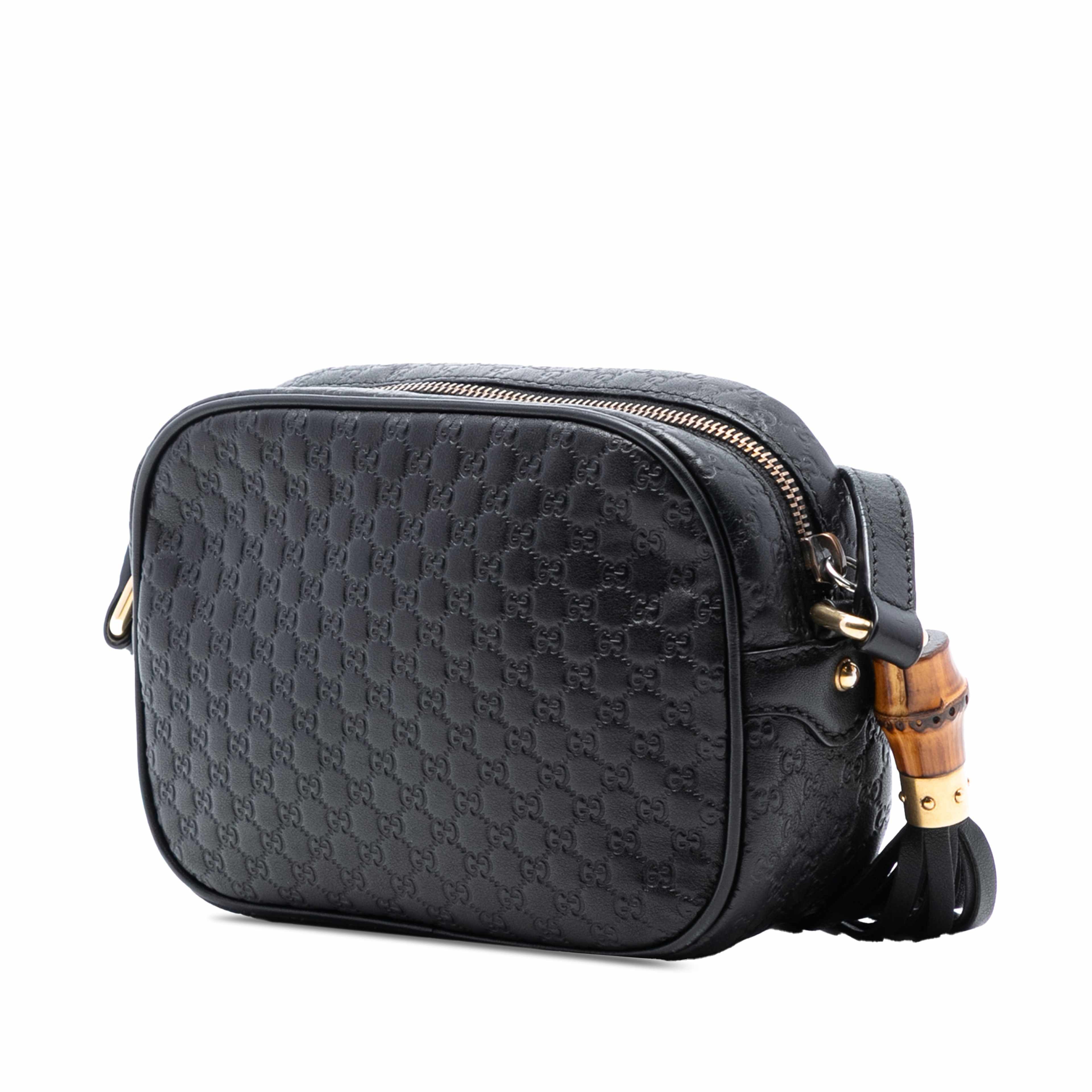 Gucci Microguccissima Sunshine Disco Camera Bag, från Luxclusif, i färgen black. Klicka för att öppna bilden i stort format