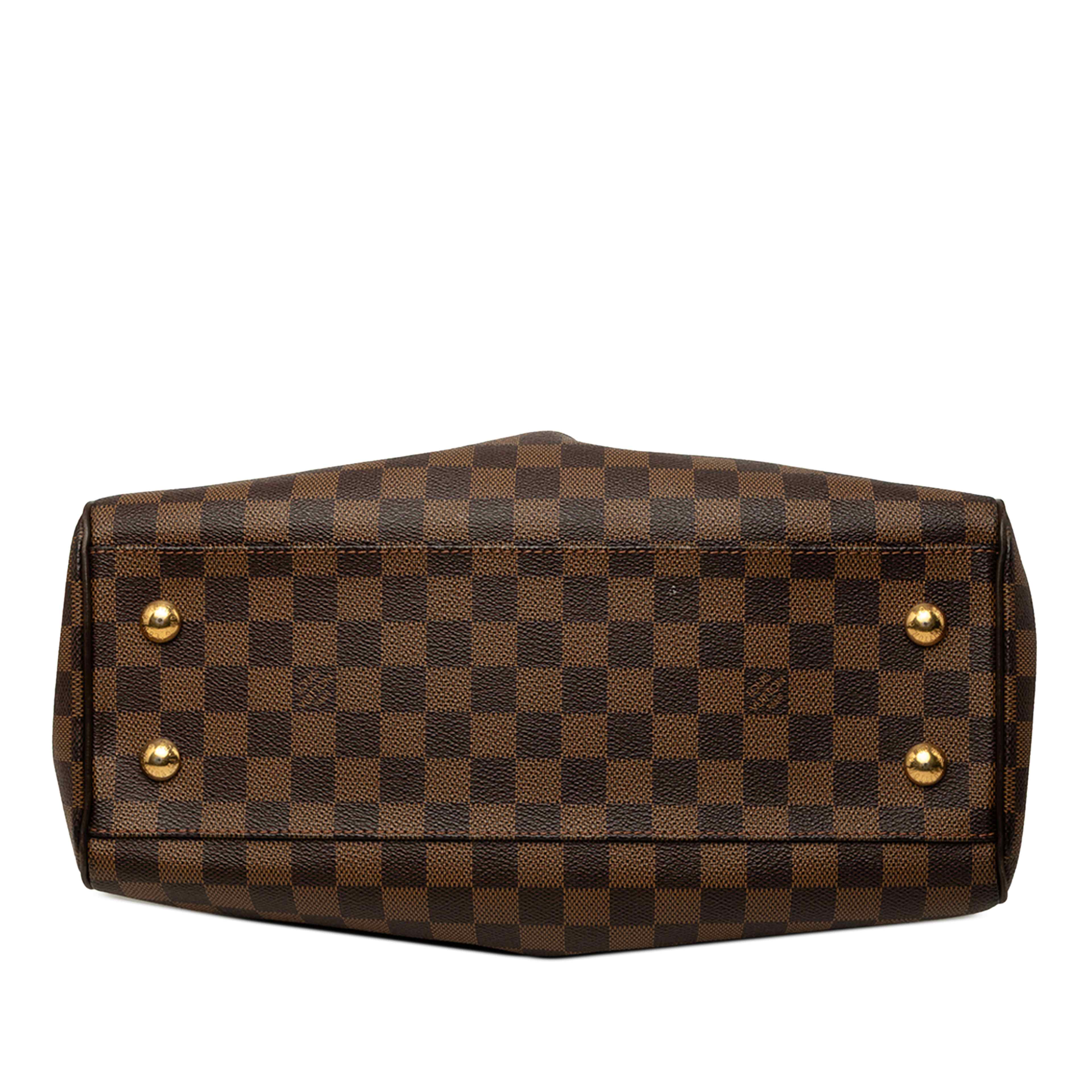 Louis Vuitton Damier Ebene Trevi Pm, från Luxclusif, i färgen brun. Klicka för att öppna bilden i stort format