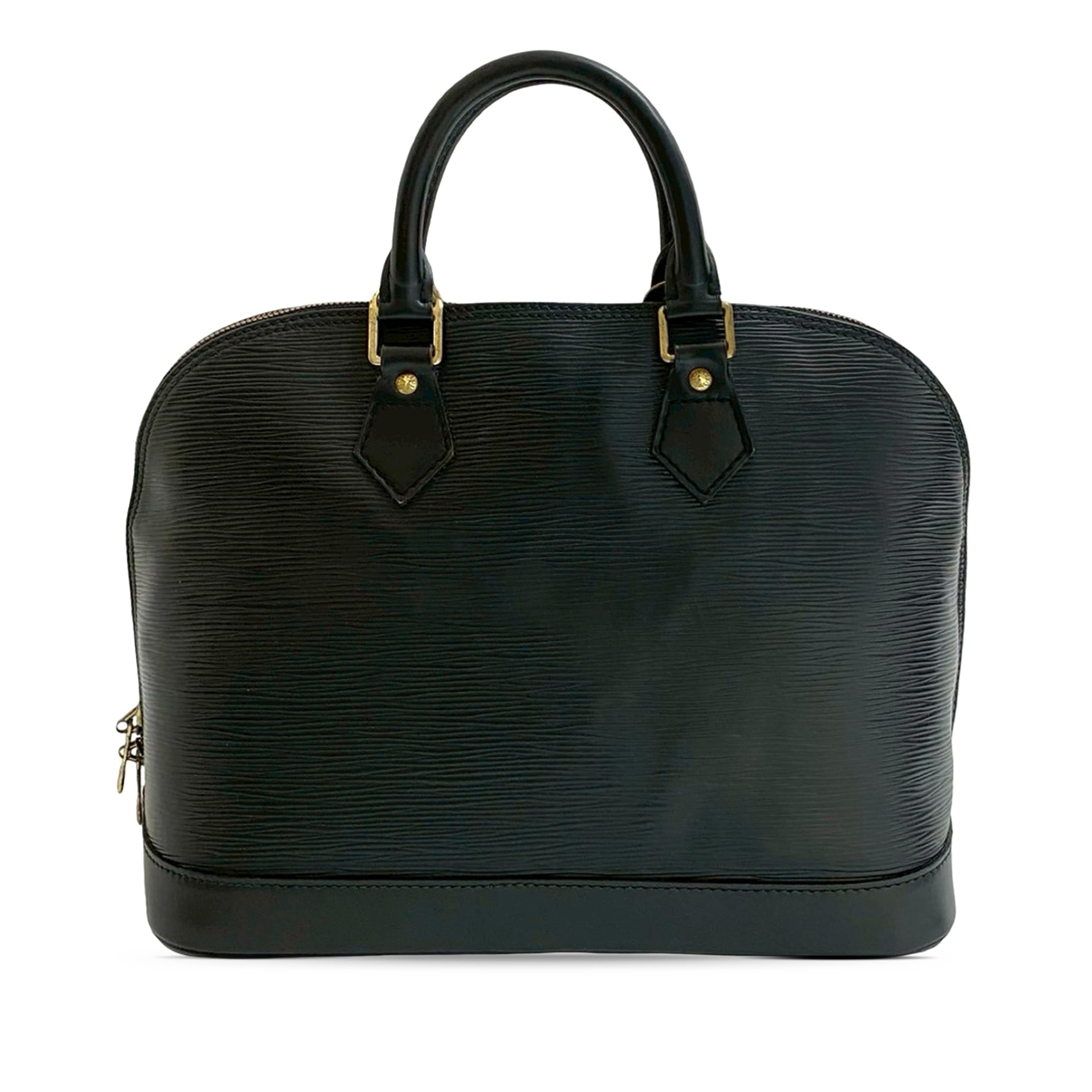 Louis Vuitton Epi Alma Pm, från Luxclusif, i färgen black. Klicka för att öppna bilden i stort format