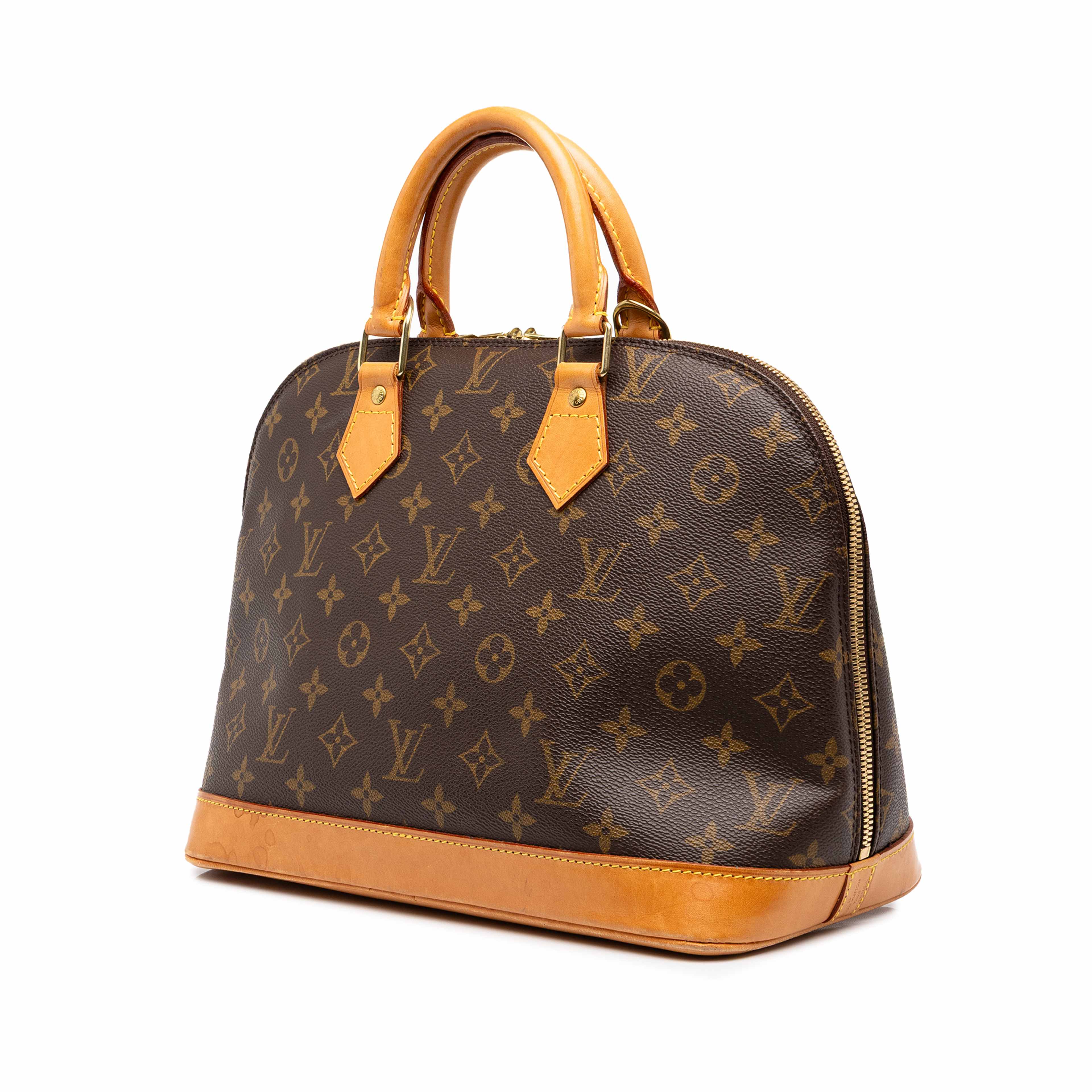 Louis Vuitton Monogram Alma Pm, från Luxclusif, i färgen brun. Klicka för att öppna bilden i stort format