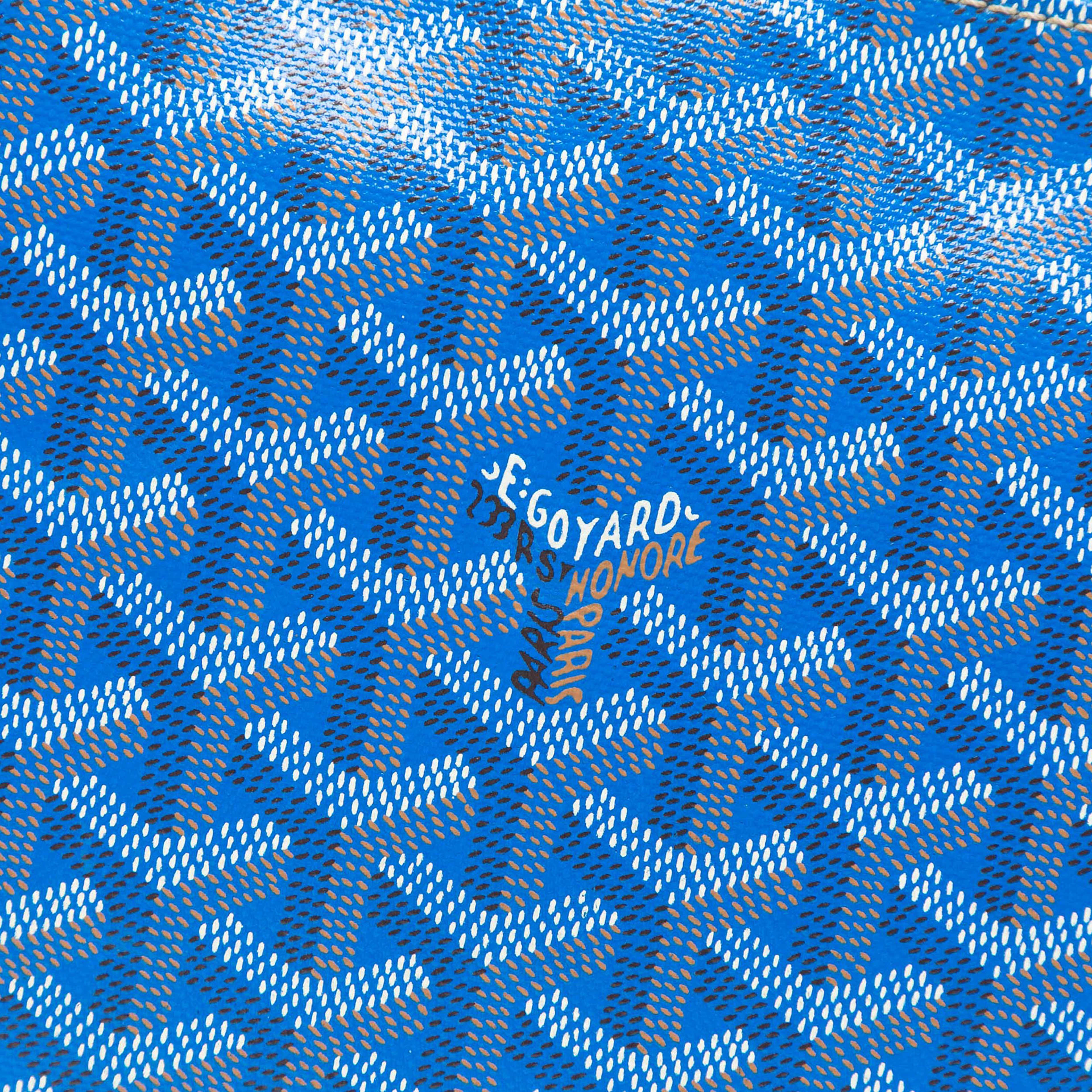 Goyard Goyardine Senat Mm, från Luxclusif, i färgen blue. Klicka för att öppna bilden i stort format