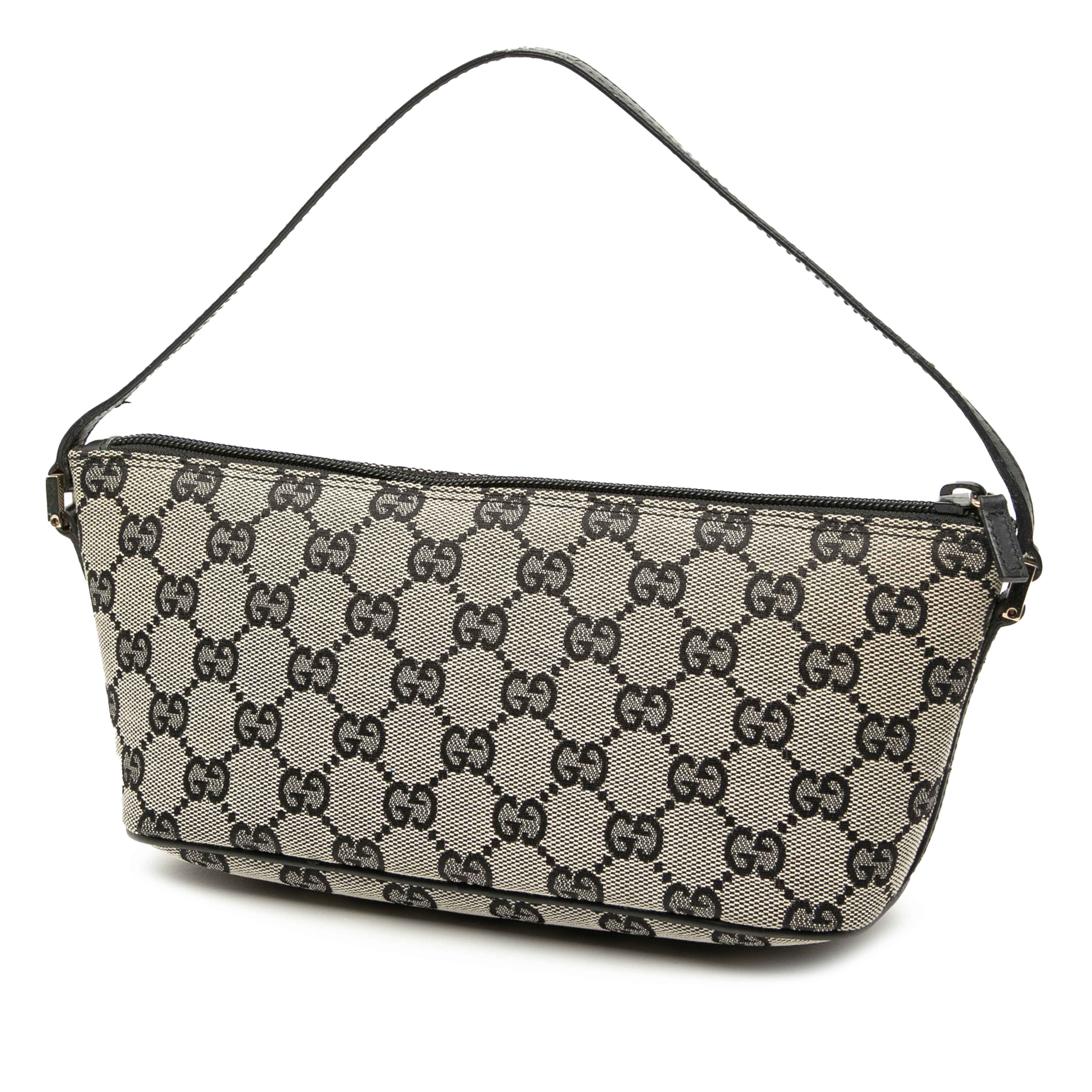 Gucci Gg Canvas Boat, från Luxclusif, i färgen beige. Klicka för att öppna bilden i stort format