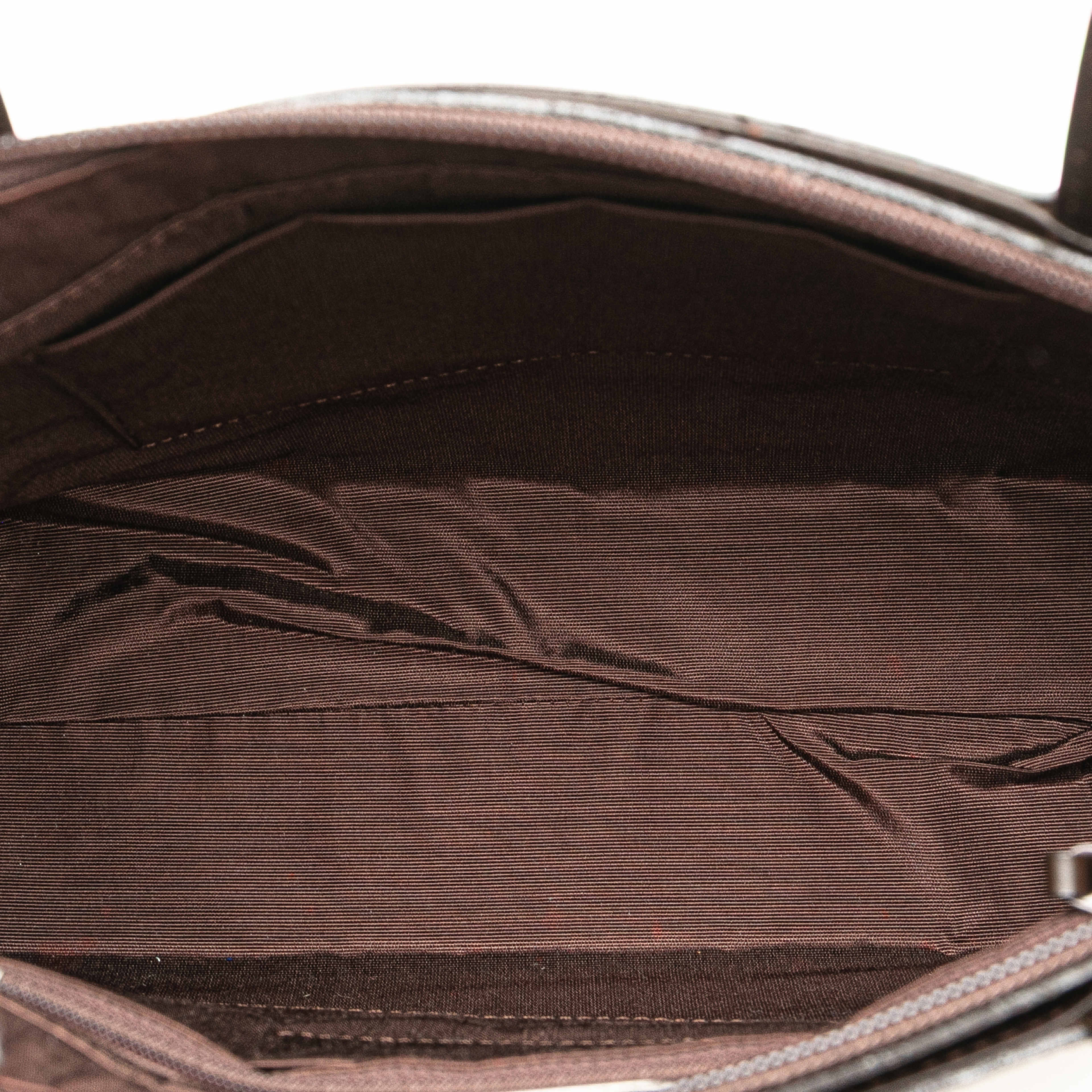 Burberry Leather And Suede Stitch Tote