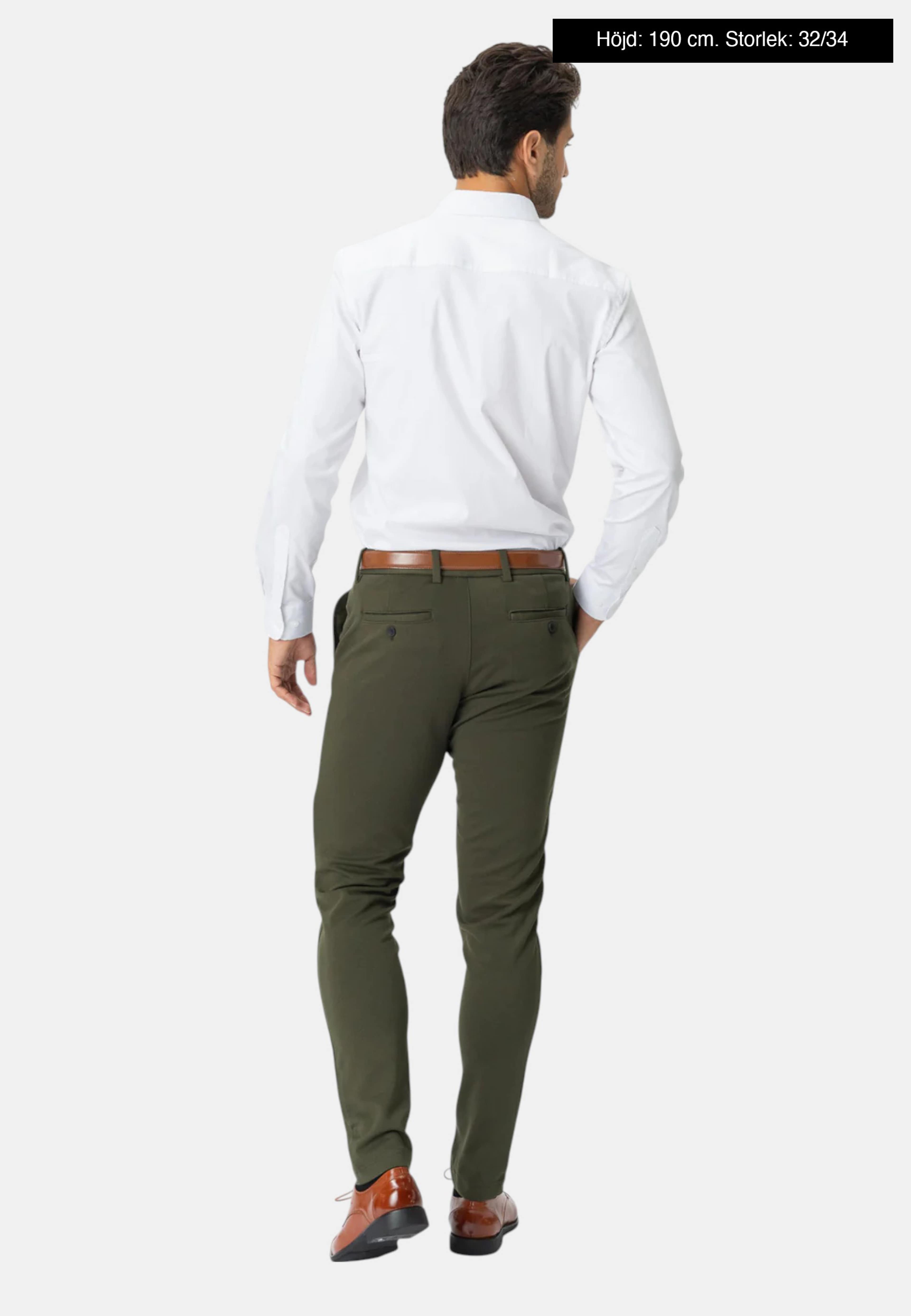 The Original Performance Pants, från TeeShoppen, i färgen grön. Klicka för att öppna bilden i stort format