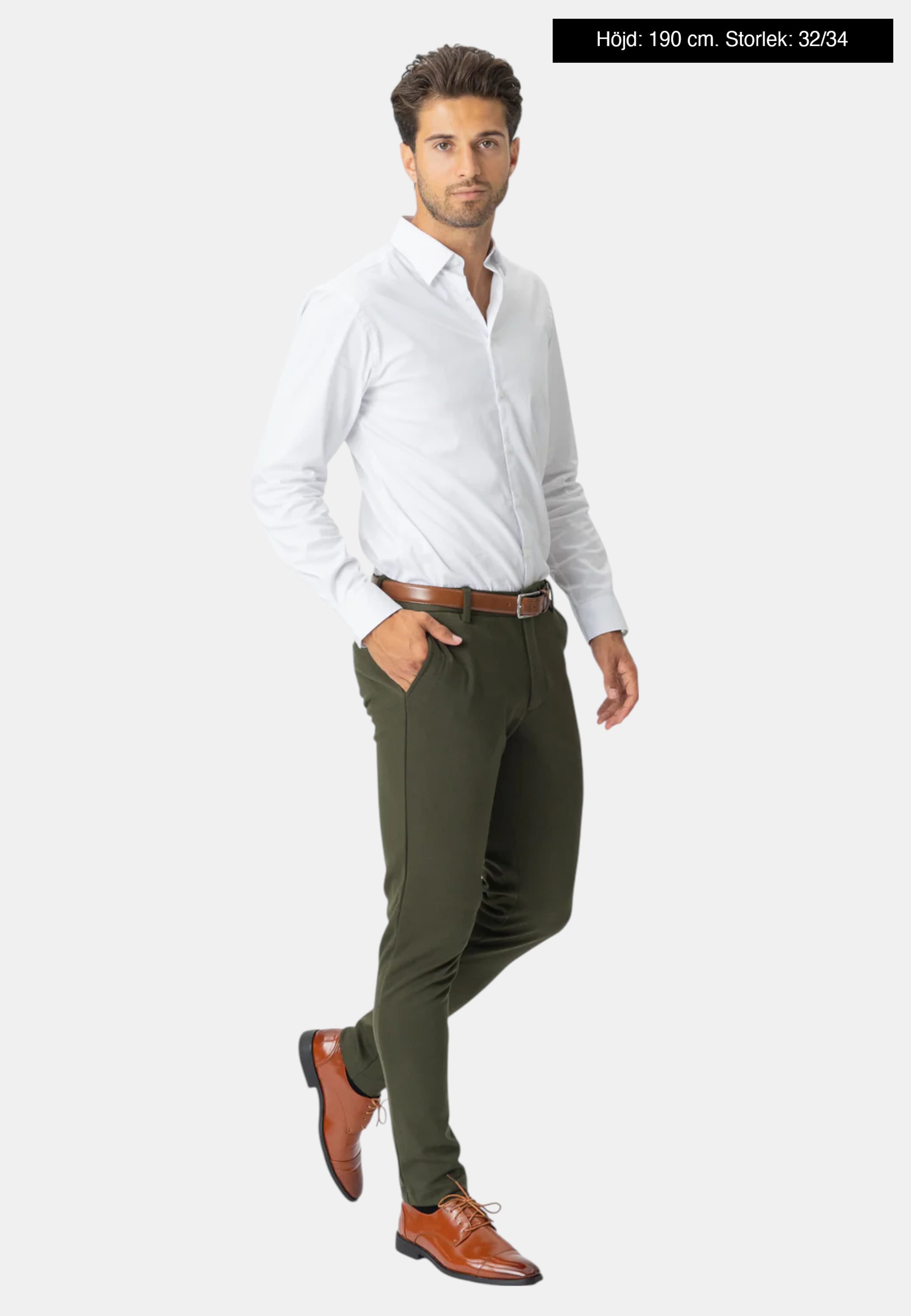 The Original Performance Pants, från TeeShoppen, i färgen grön. Klicka för att öppna bilden i stort format